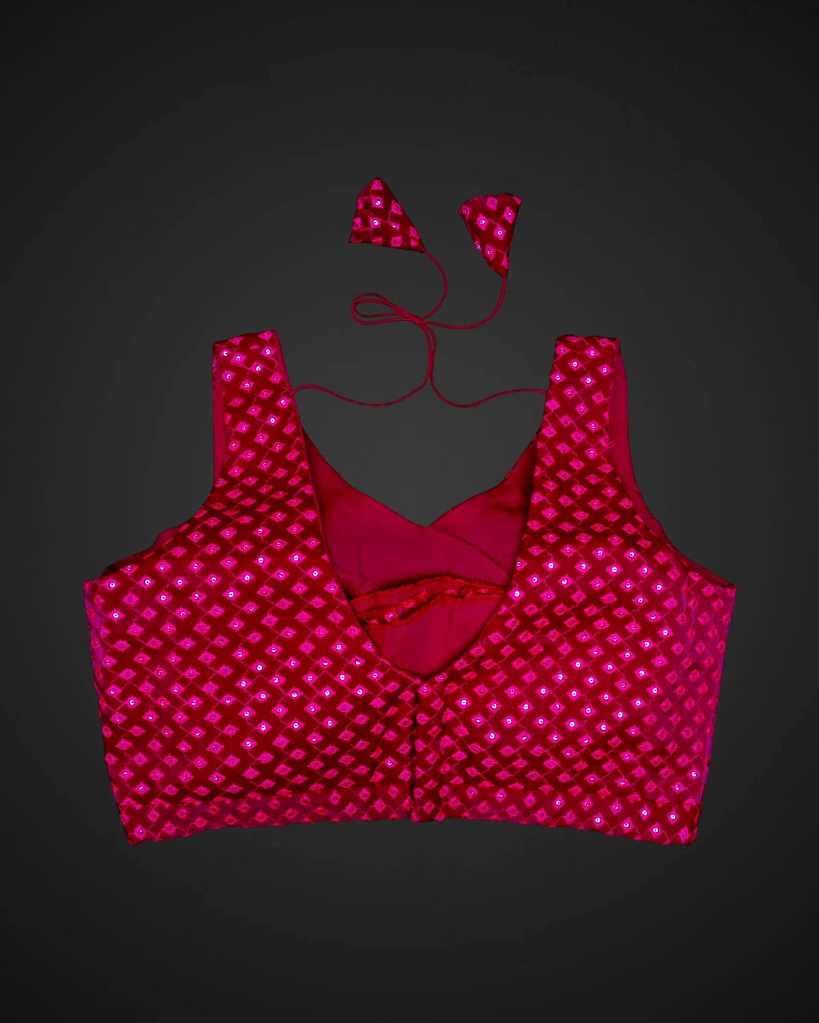 Silk V Neck Blouse Tradition Meets Modern Comfort