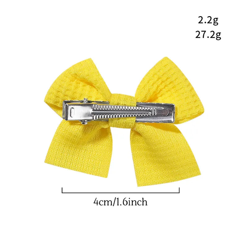 Multicolor Bow Knot Hair Clip for Girls