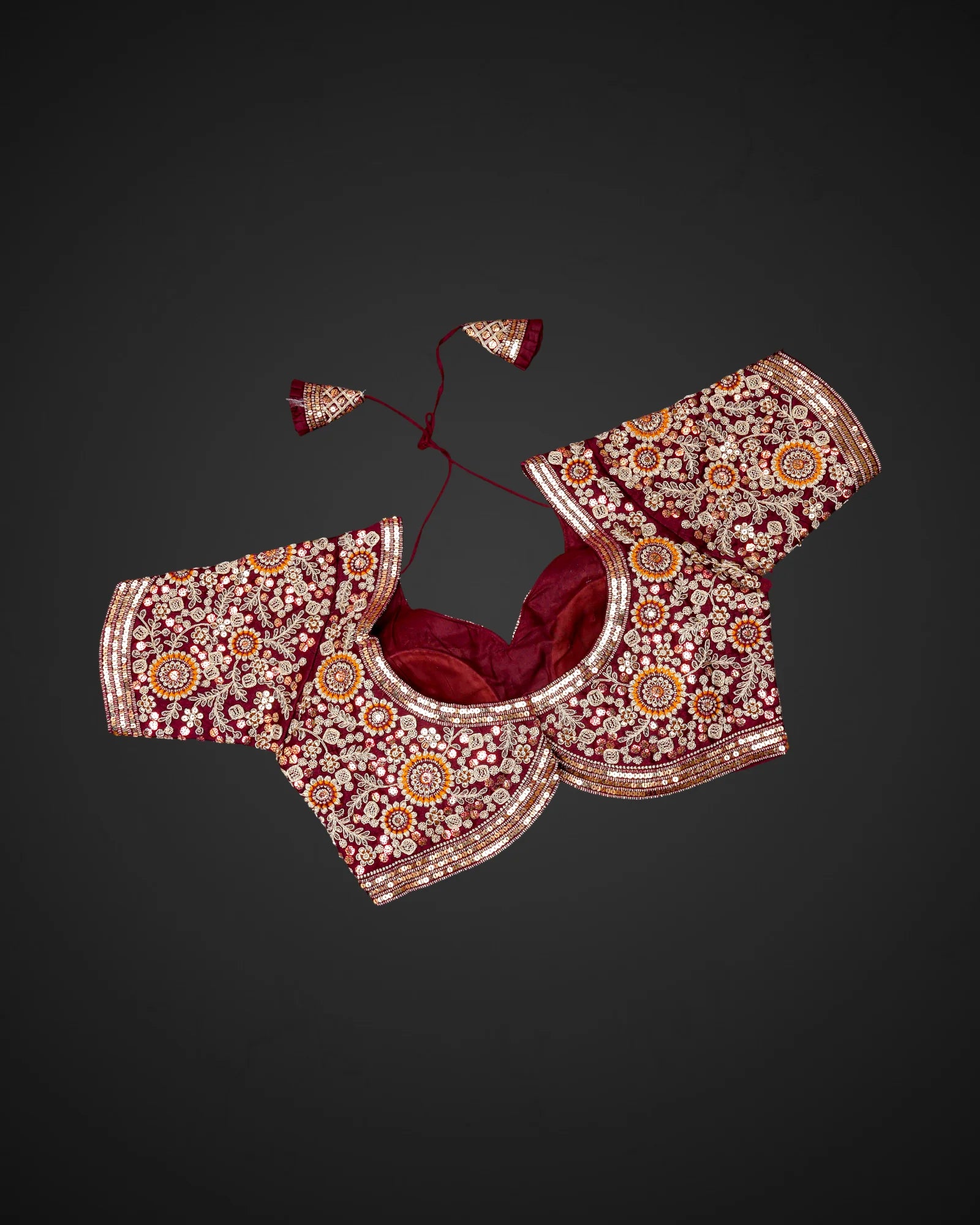 Silk Serenity V Neck Blouse for Timeless Style