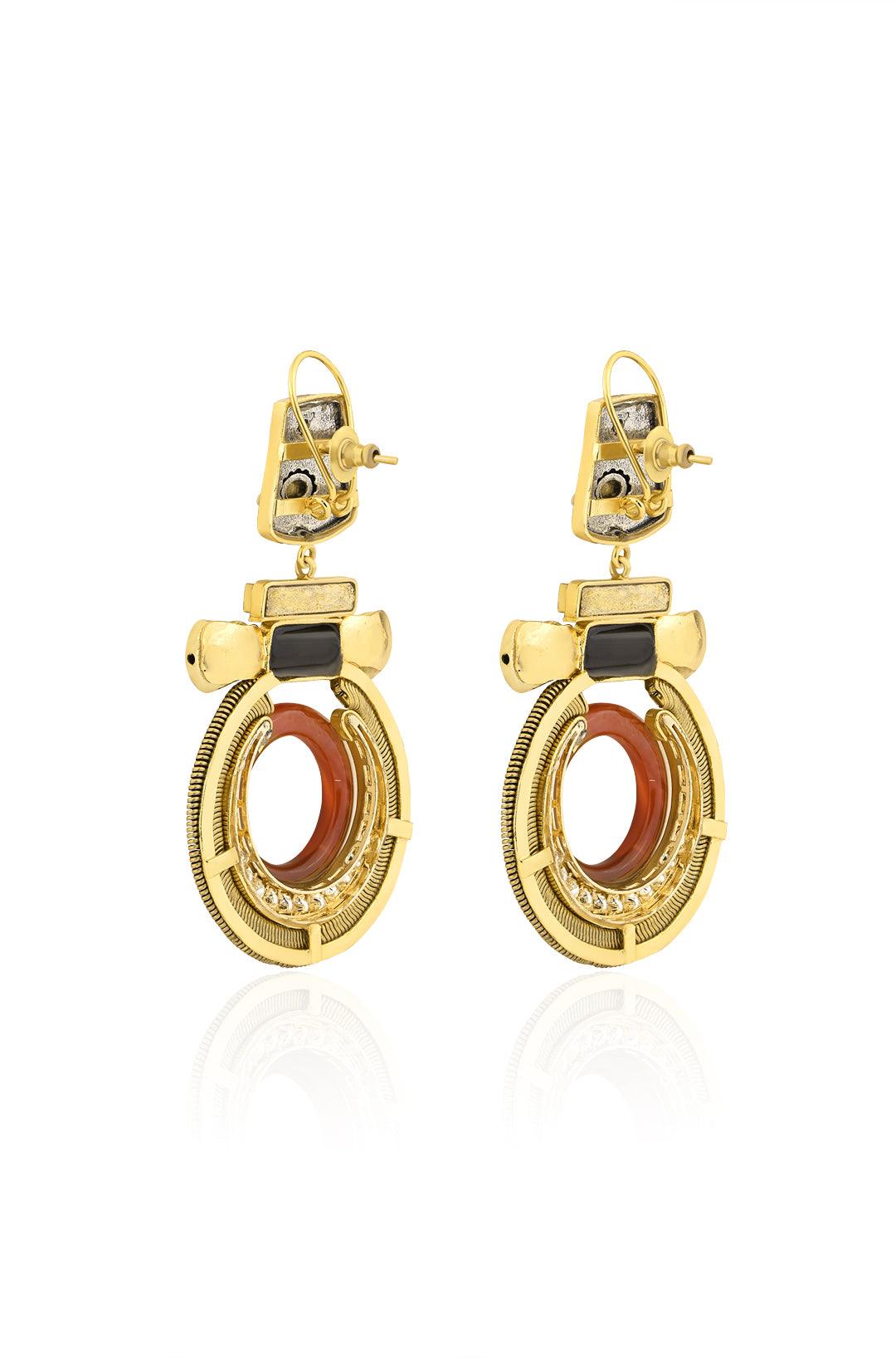 Shimmering Splendor Earrings - Dyulokha