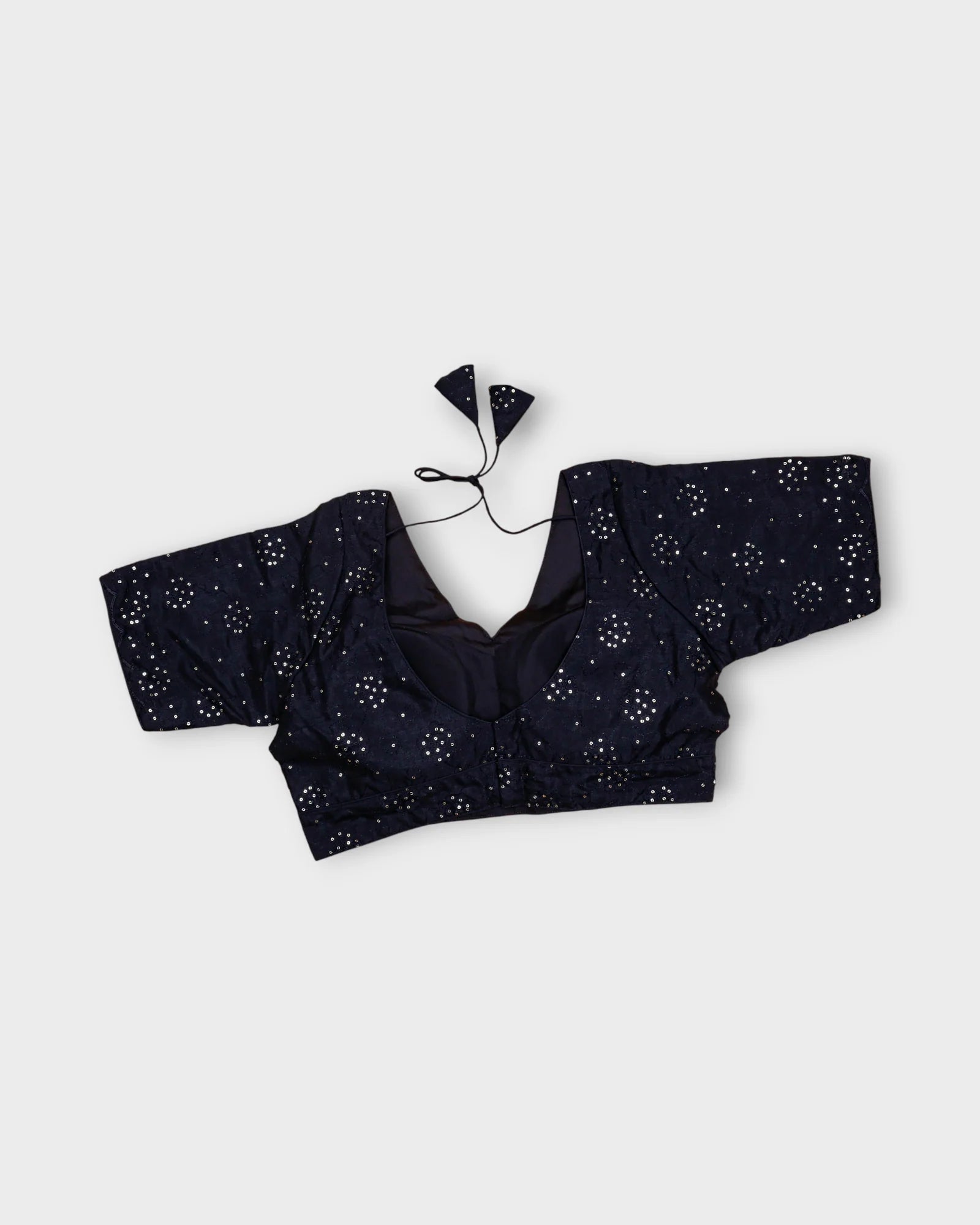 Silk Serenity Solid Color Readymade Blouse