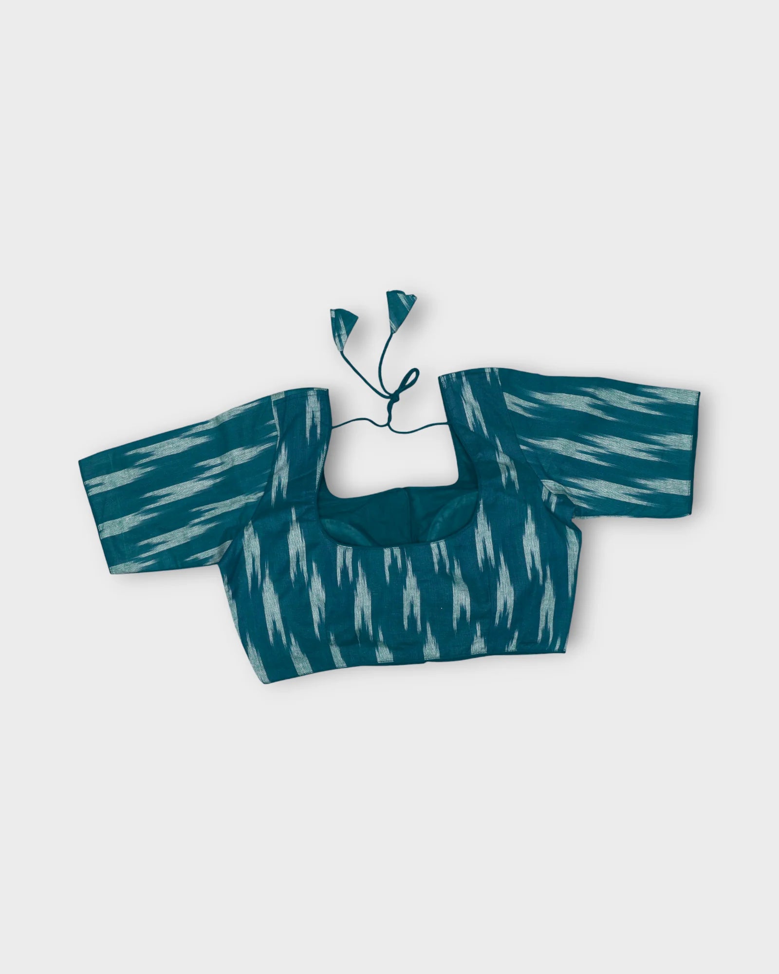 Cotton Deep Back Design Readymade Blouse