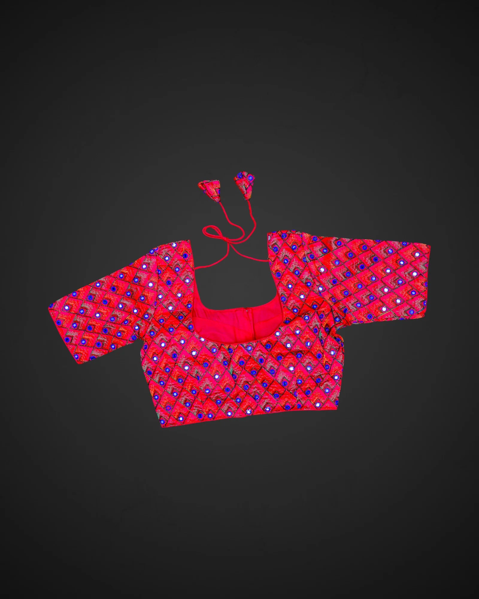 Raw Silk Modern Fit Readymade Blouse