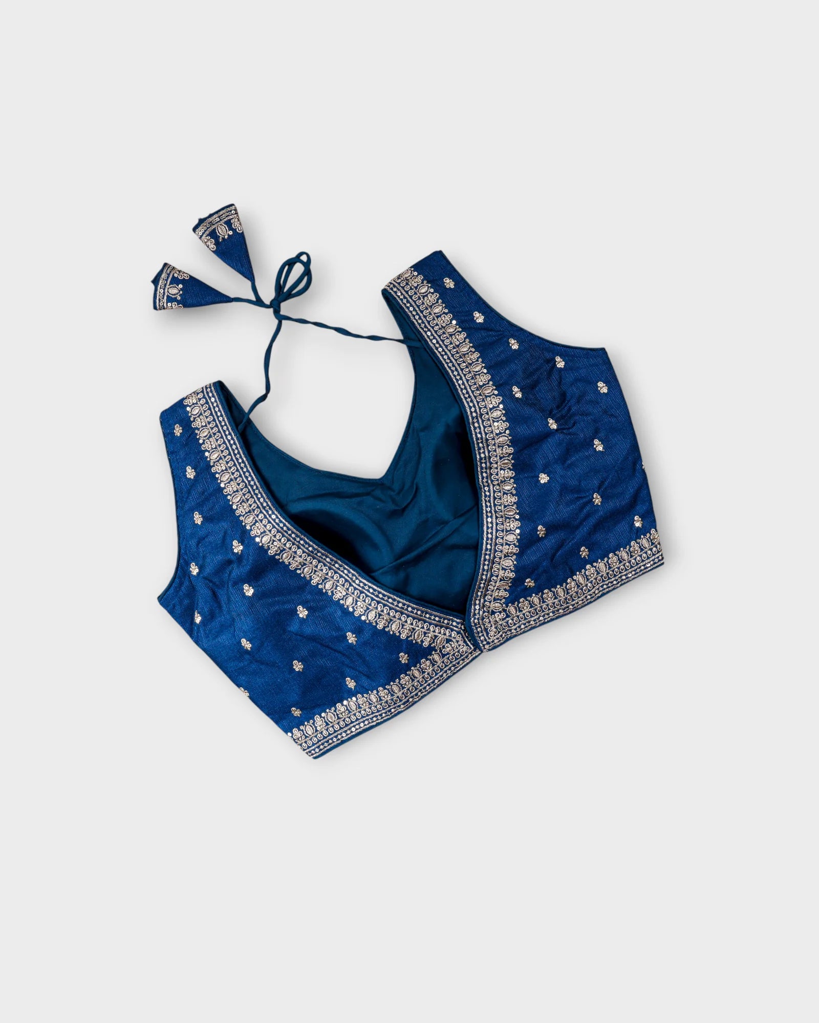 Phantom Silk V Neck Blouses Tradition Meets Trend