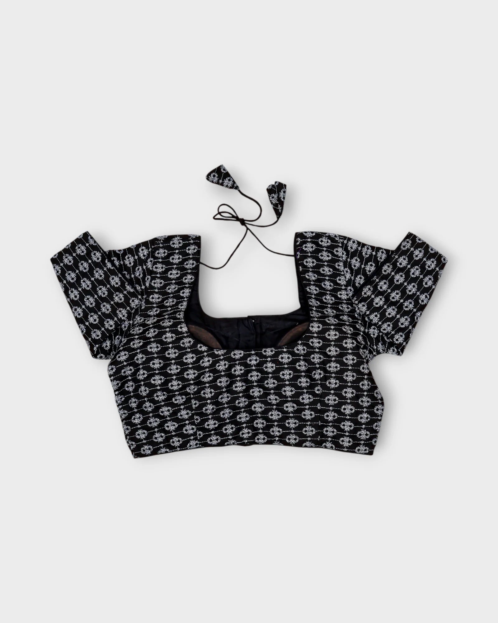 Cotton Back Design Readymade Blouse
