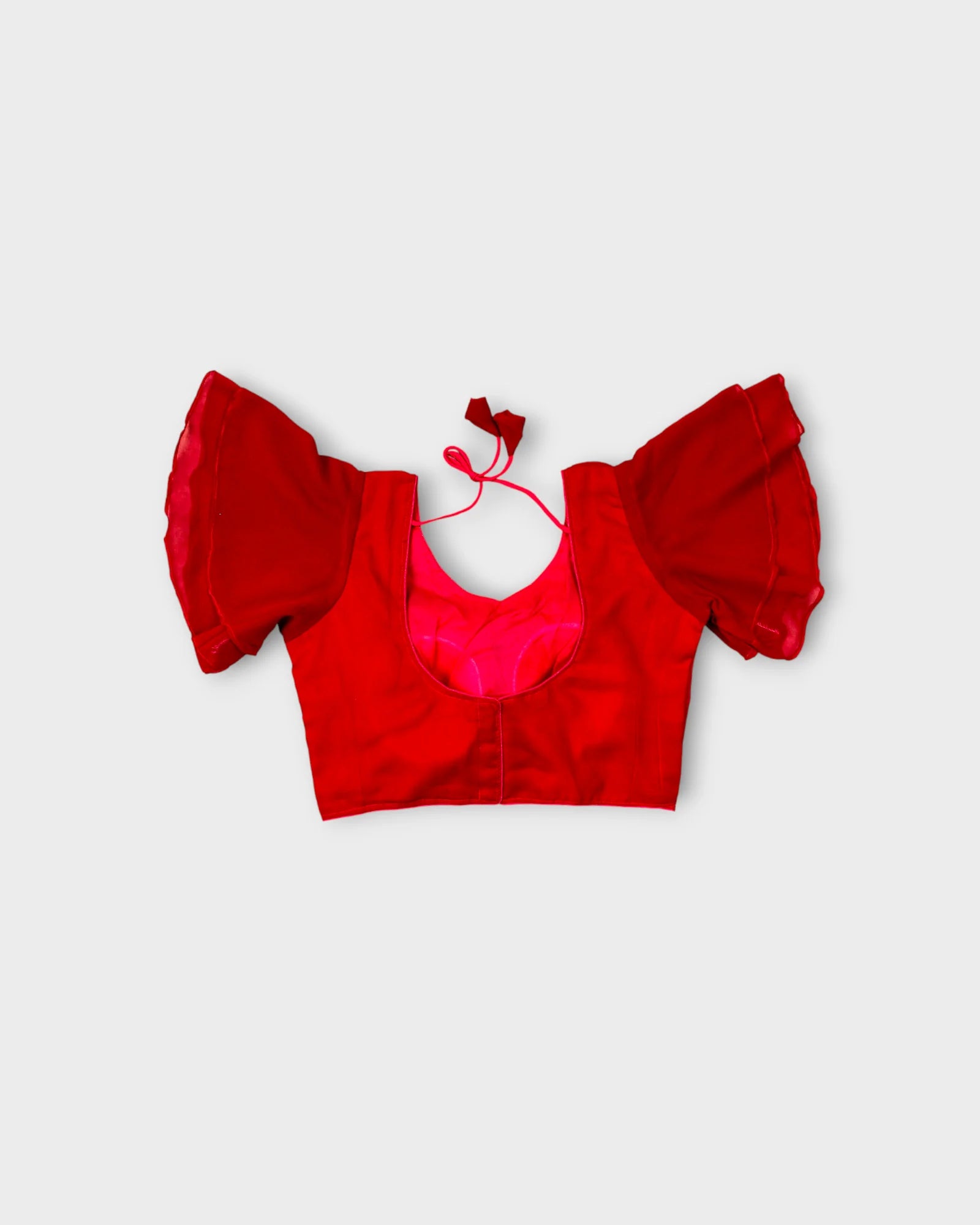 Georgette Flared Sleeve Readymade Blouse