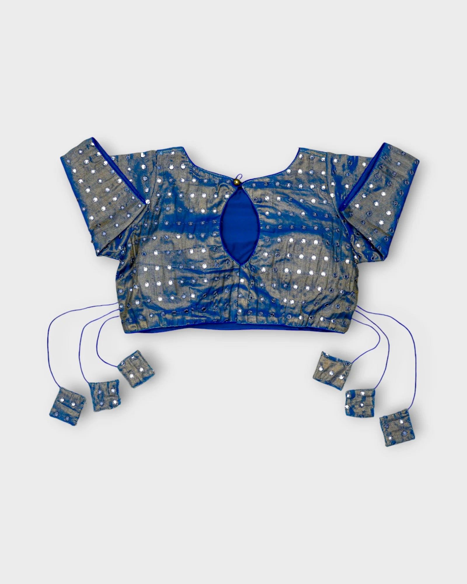 Tissue Modern Cutout Readymade Blouse
