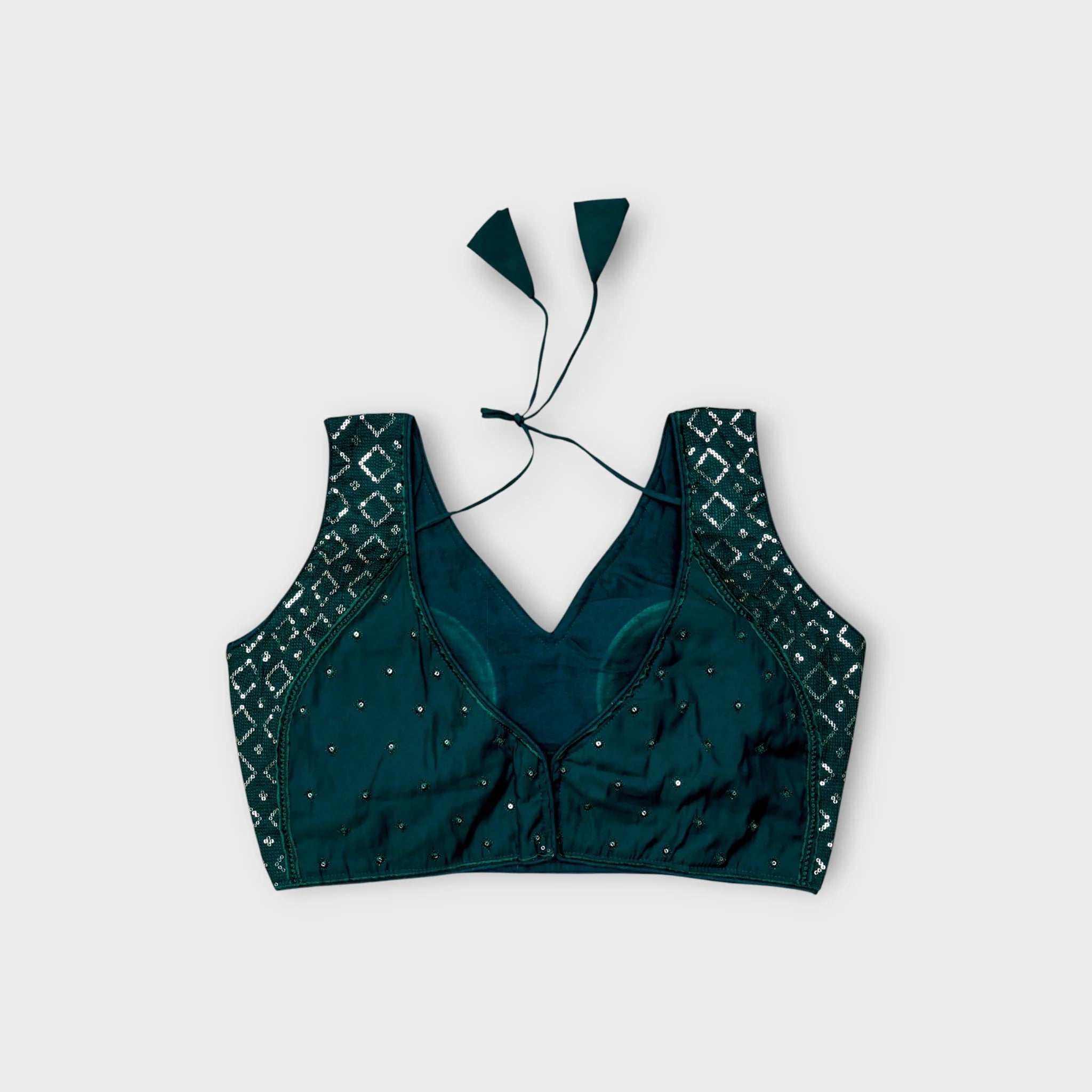 Embellished Silk Readymade Blouse