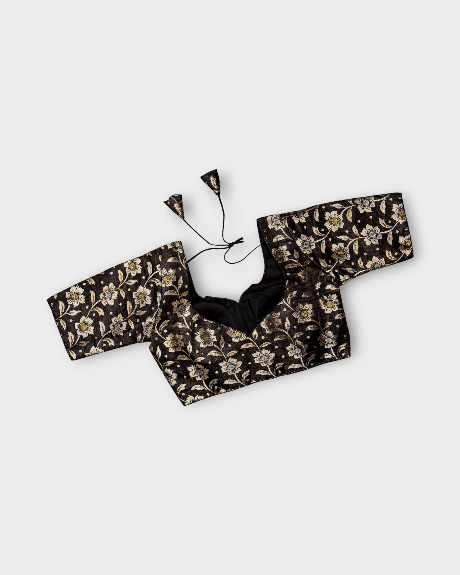 Dola Silk Woven Readymade Blouse