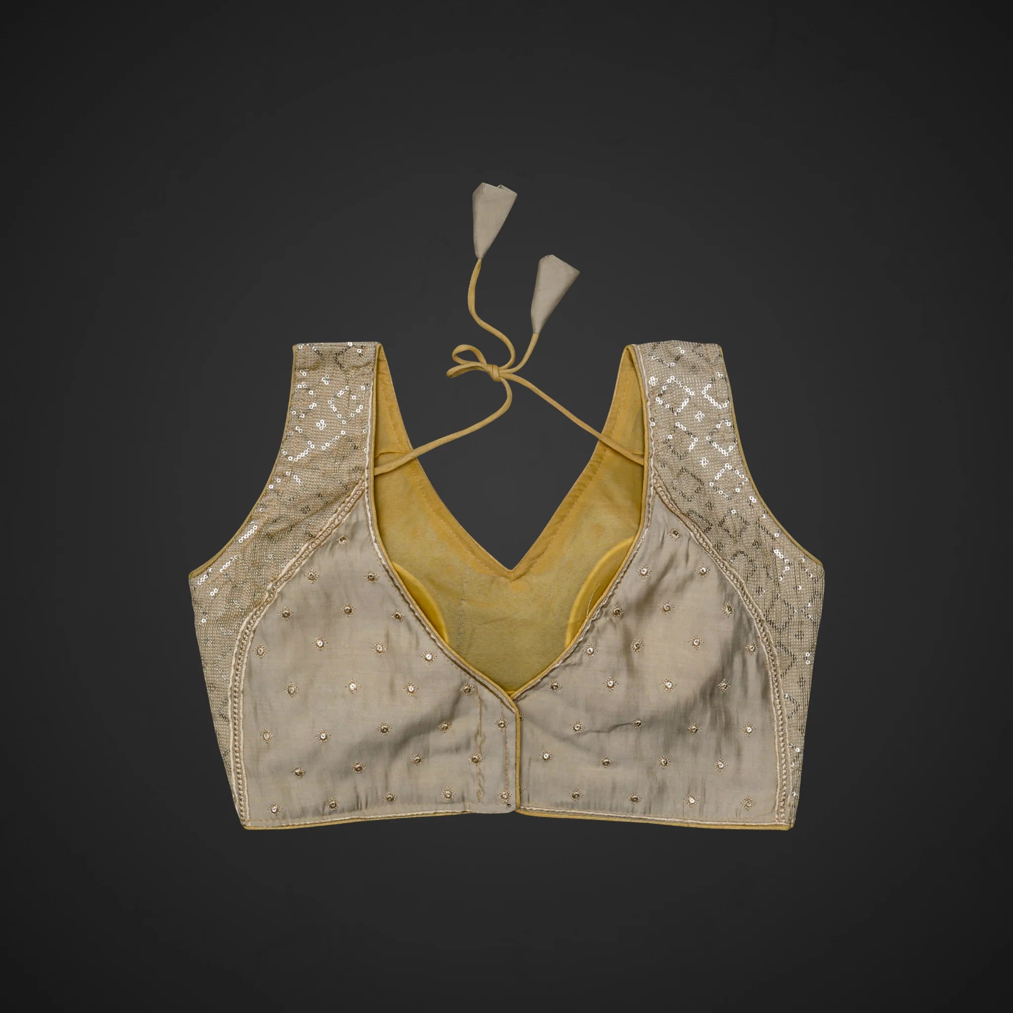 Embellished Silk Readymade Blouse