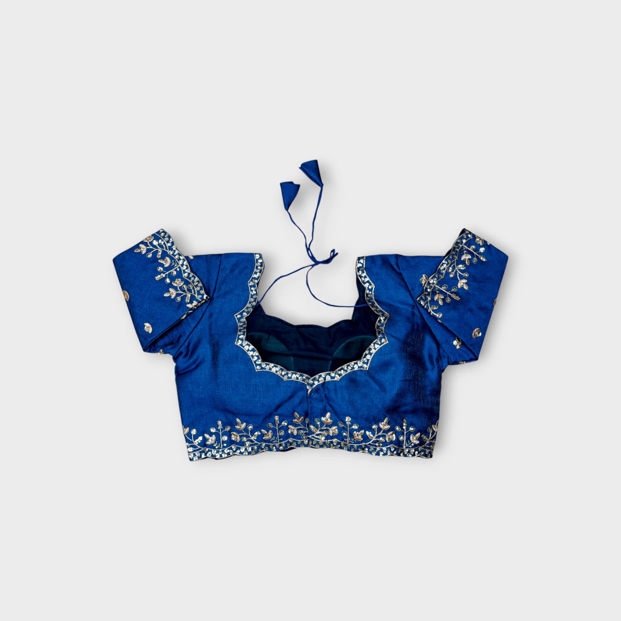 Phantom Silk Sequined Readymade Blouse