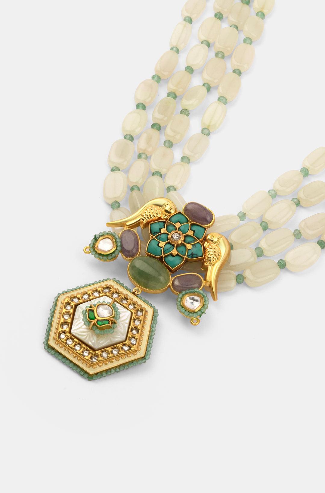 Cheerful Elegance Multicolor Necklace - Dyulokha