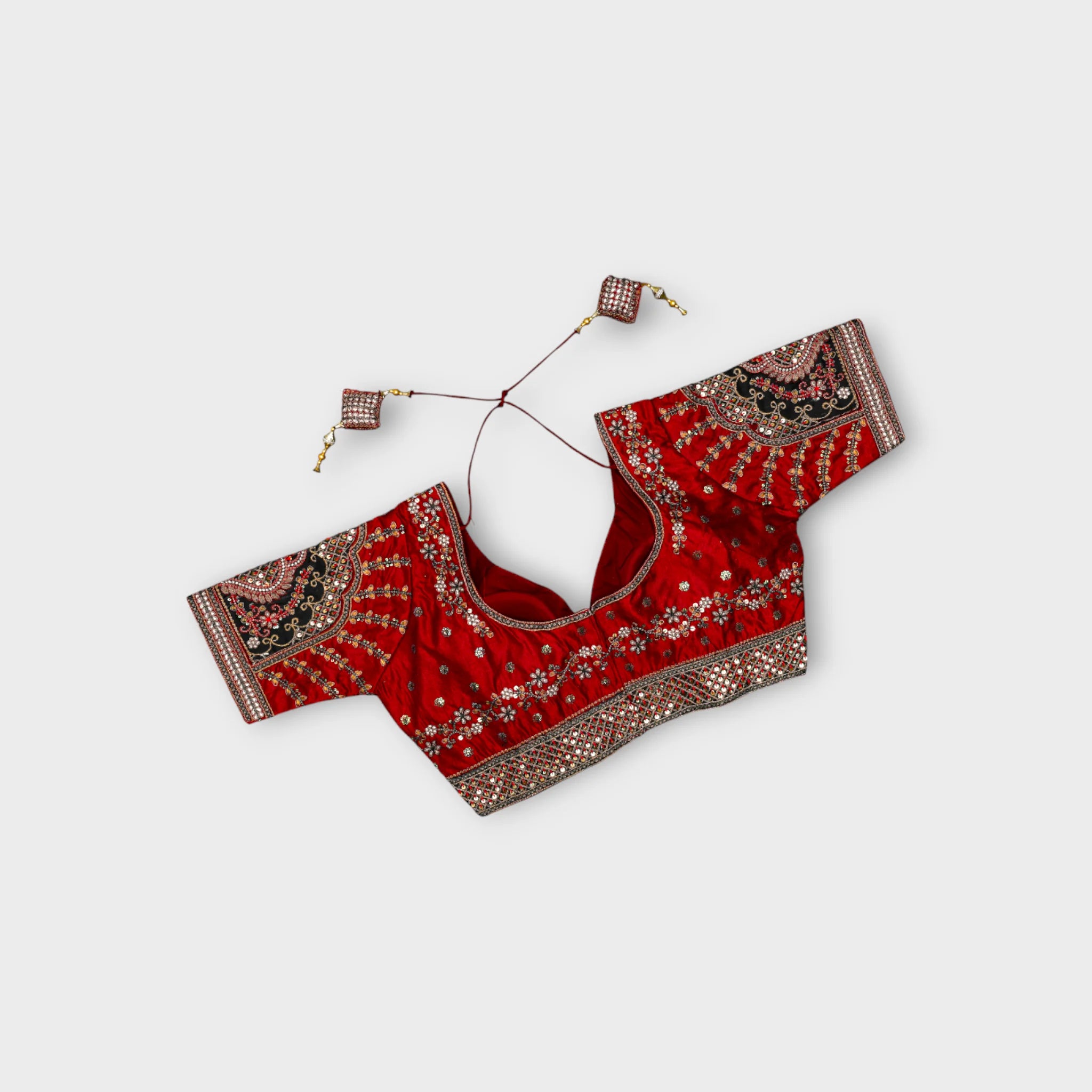 Revamp Your Style Phantom Silk V Neck Blouse