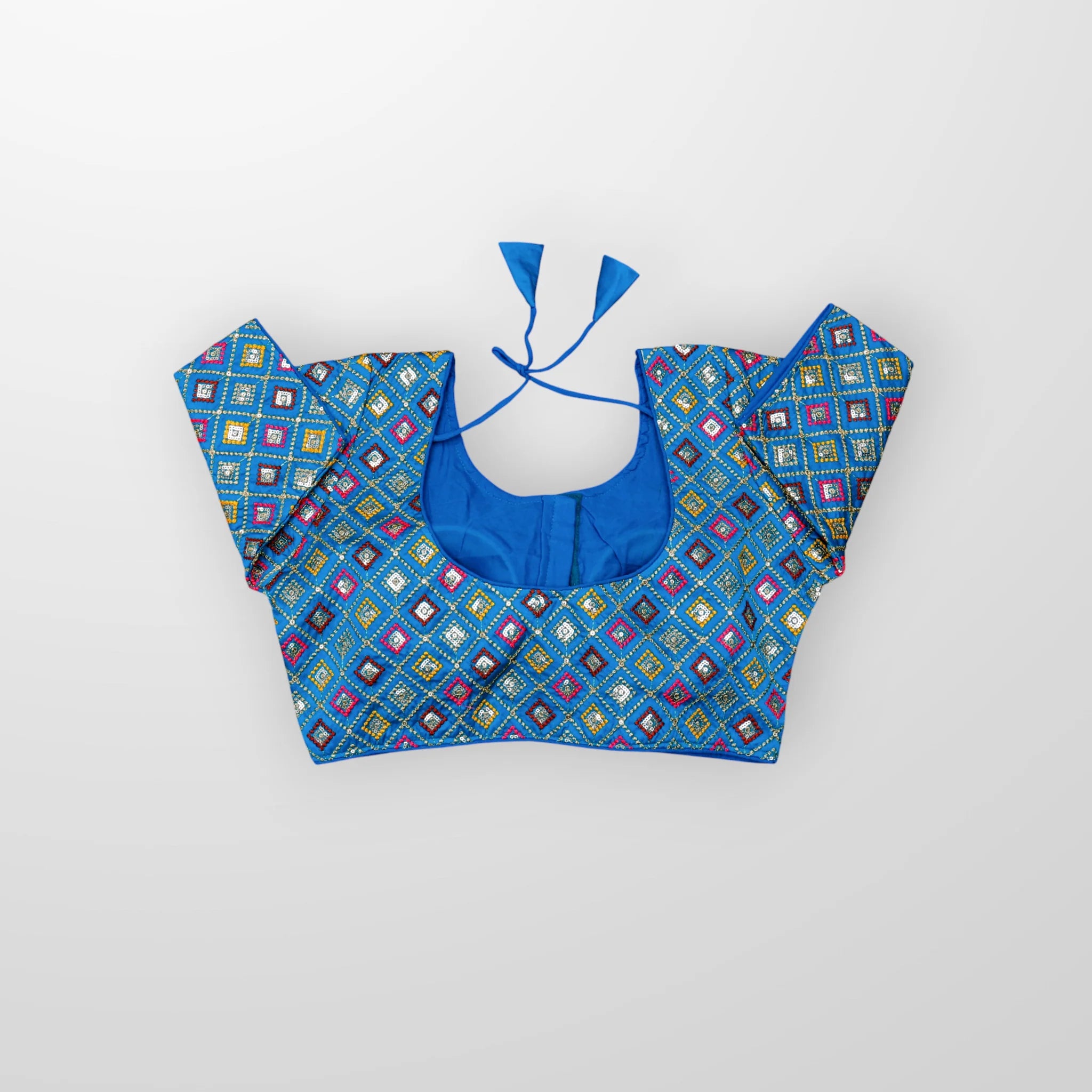 Silk Embroidered Readymade Blouse