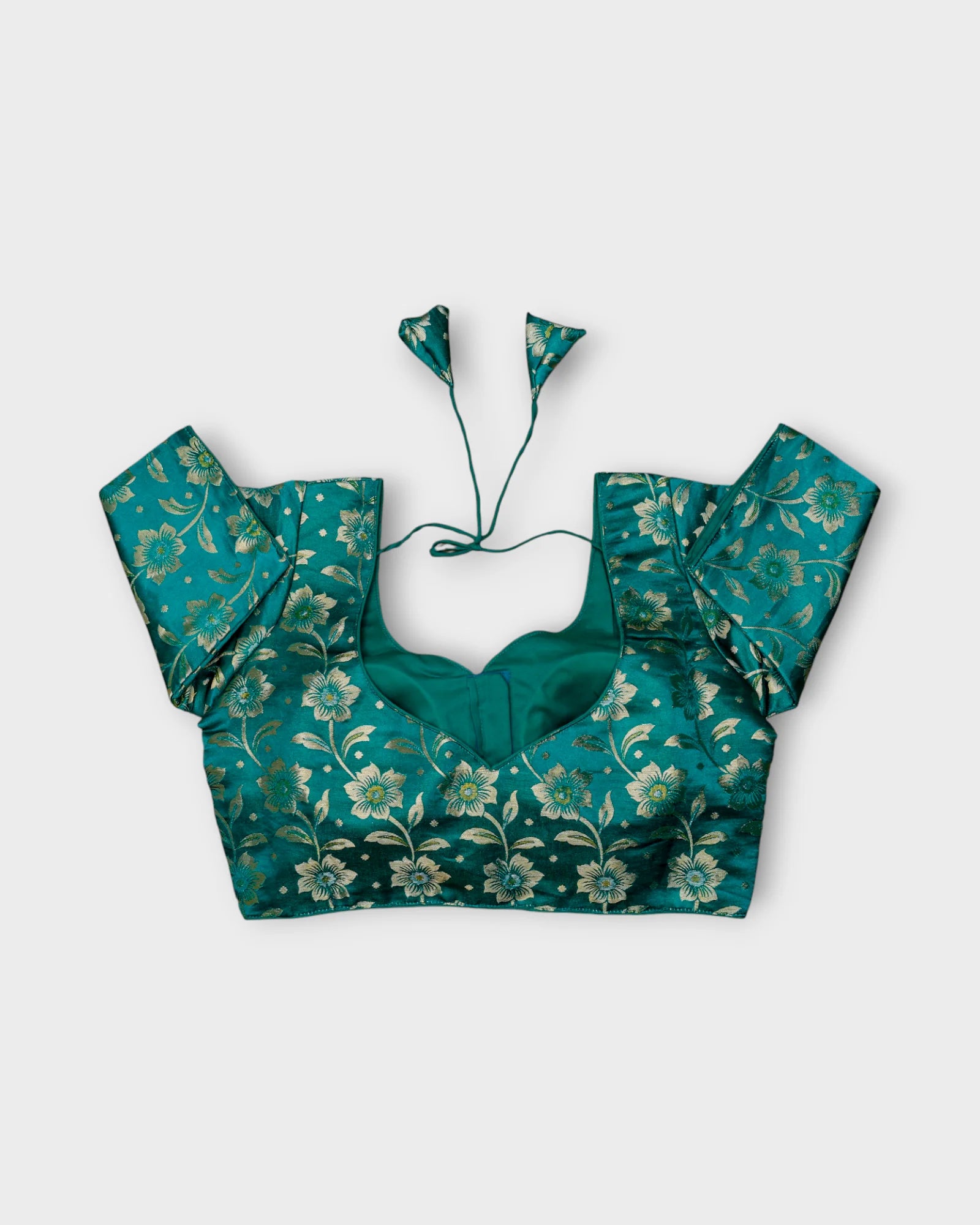 Dola Silk Woven Readymade Blouse