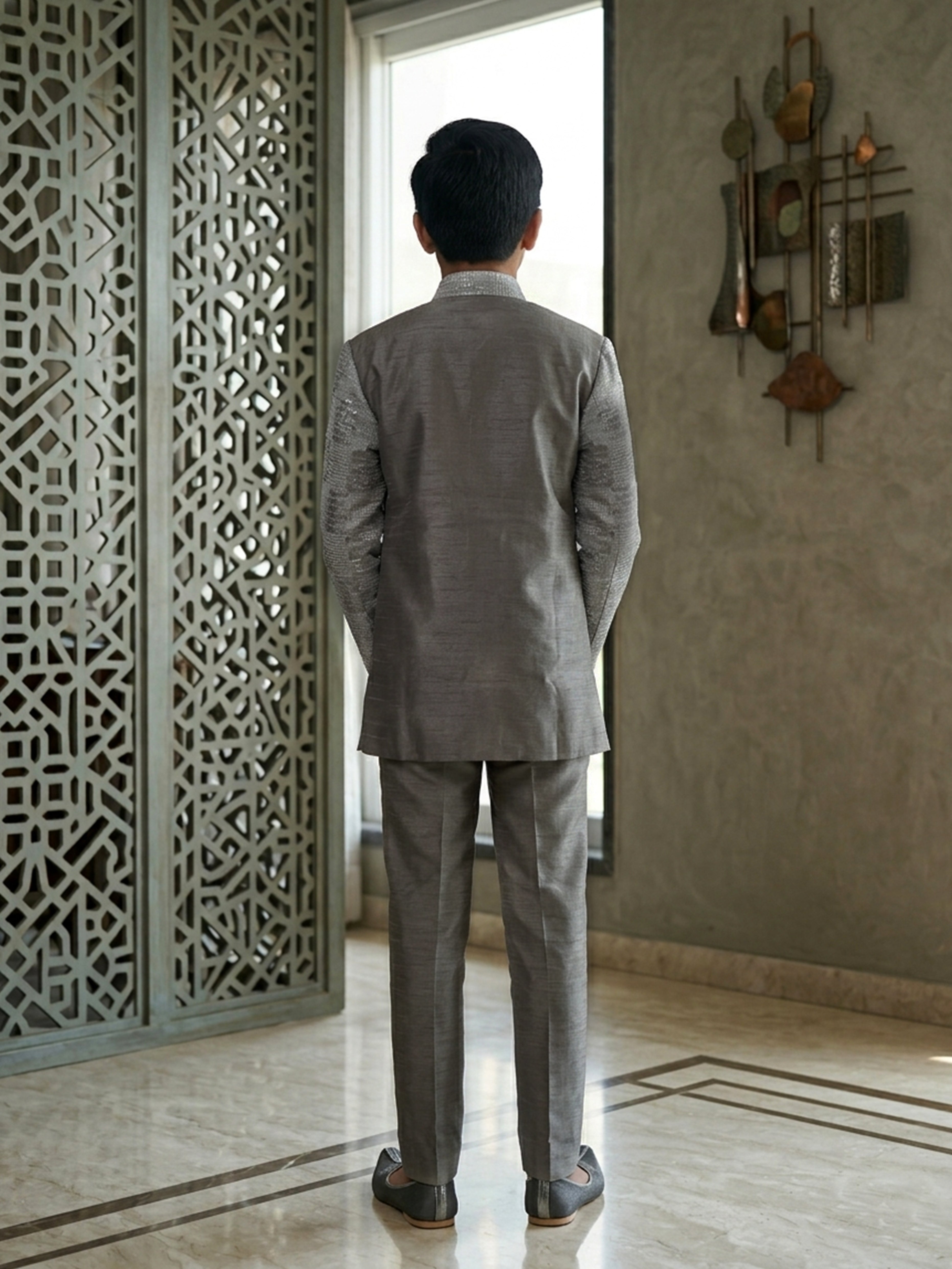 Unveil tradition with a modern embroidered sherwani