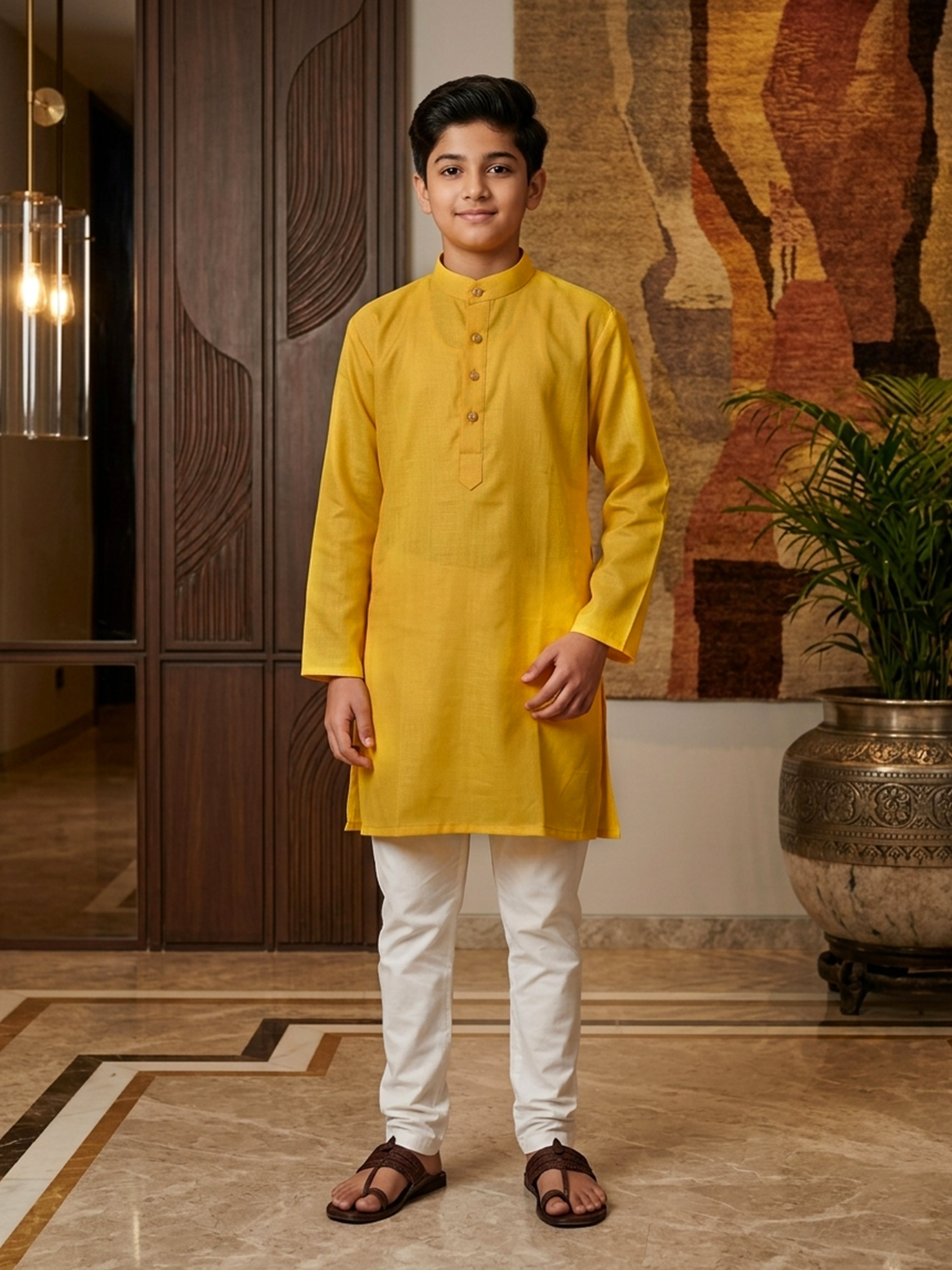 Soft Cotton Kurta Pajama Set