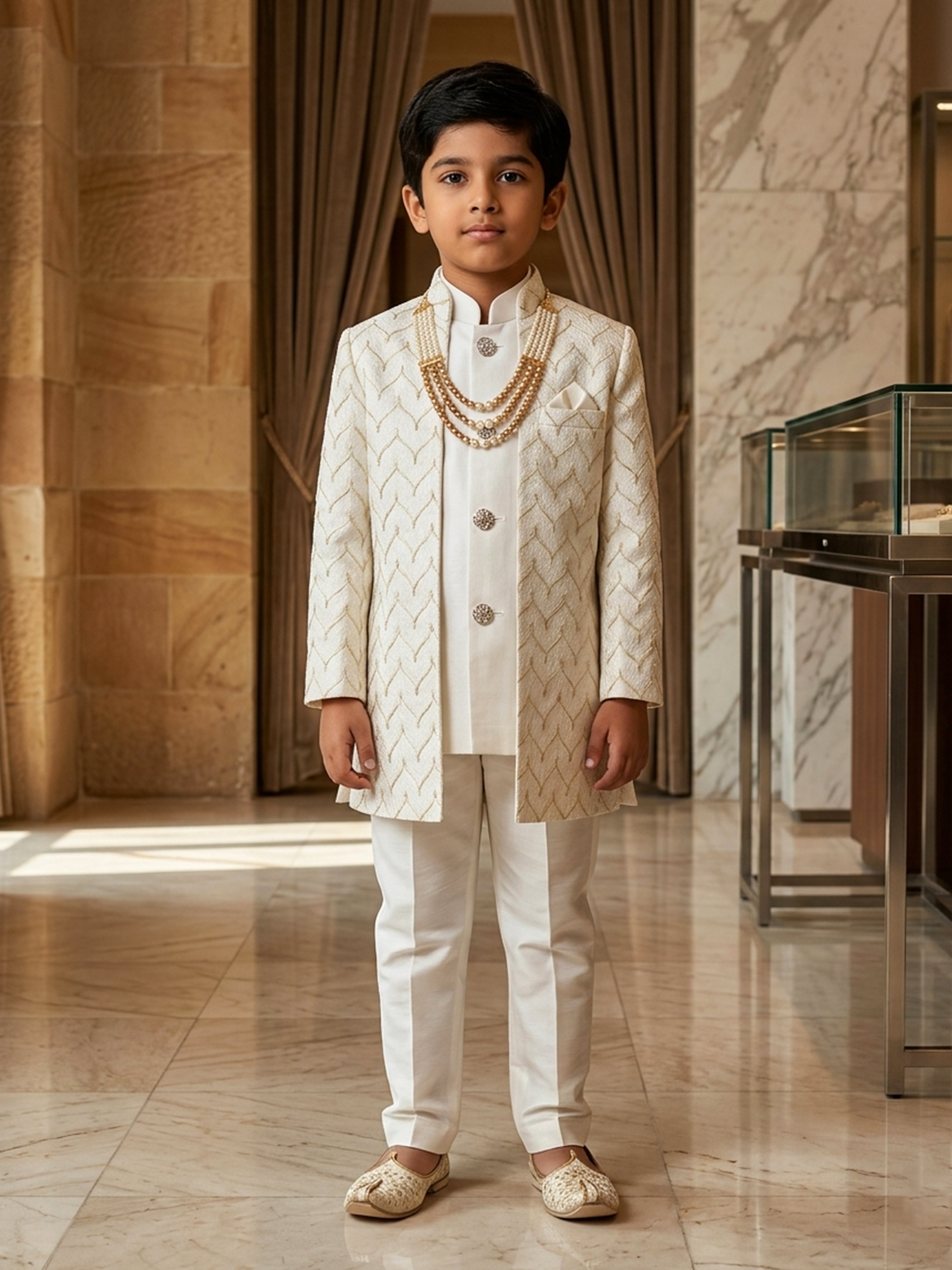 Stunning Embroidered Sherwani