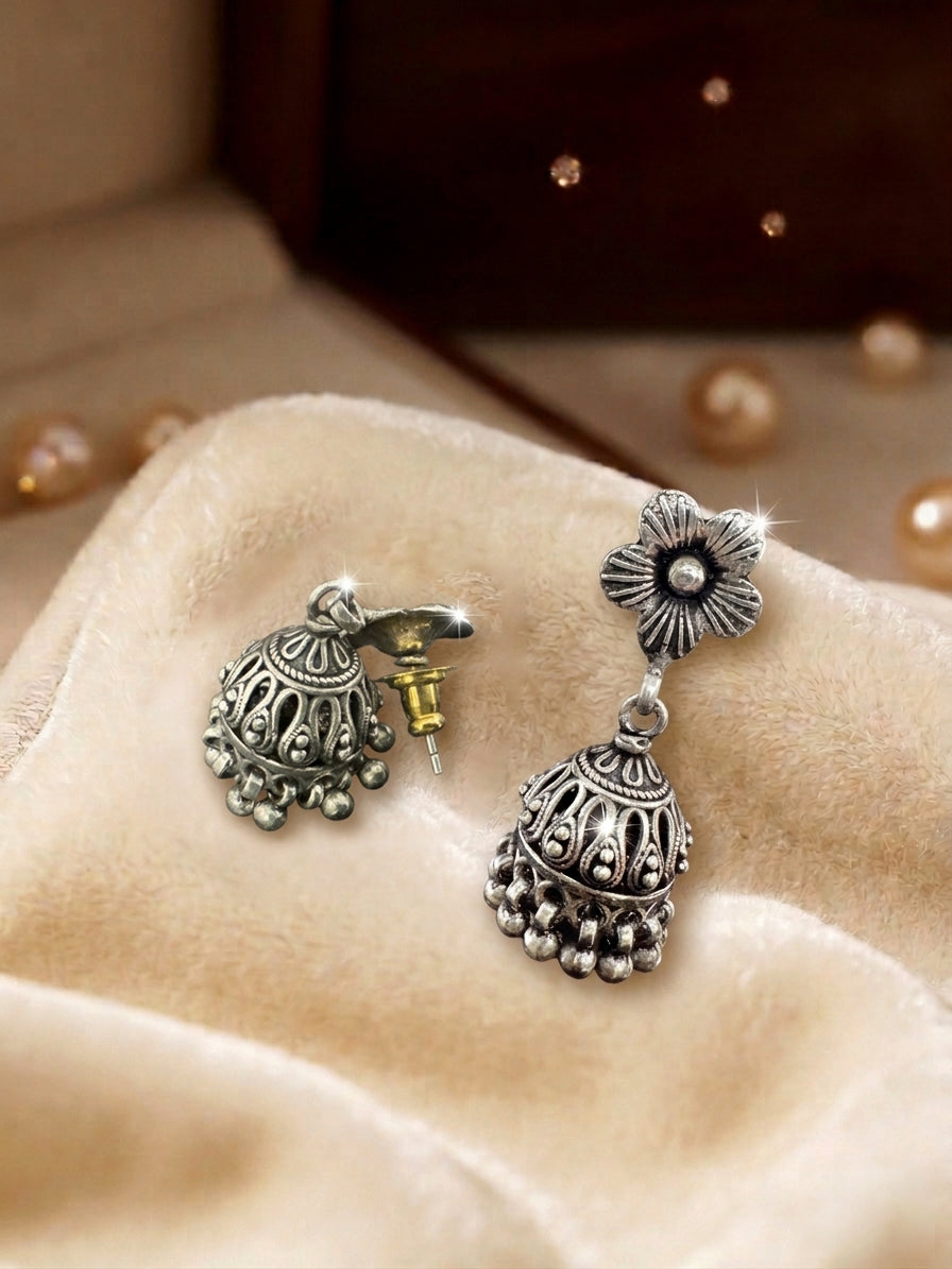 Flower Beam Jhumkas