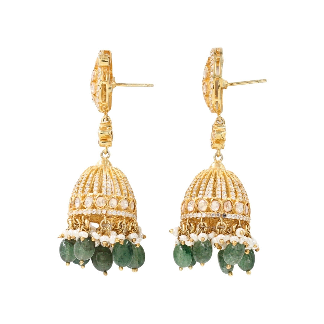 Lab-Created Moissanite Earrings