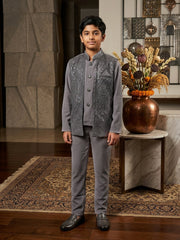 Embrace Tradition Sequin Embroidered Fusion Wear