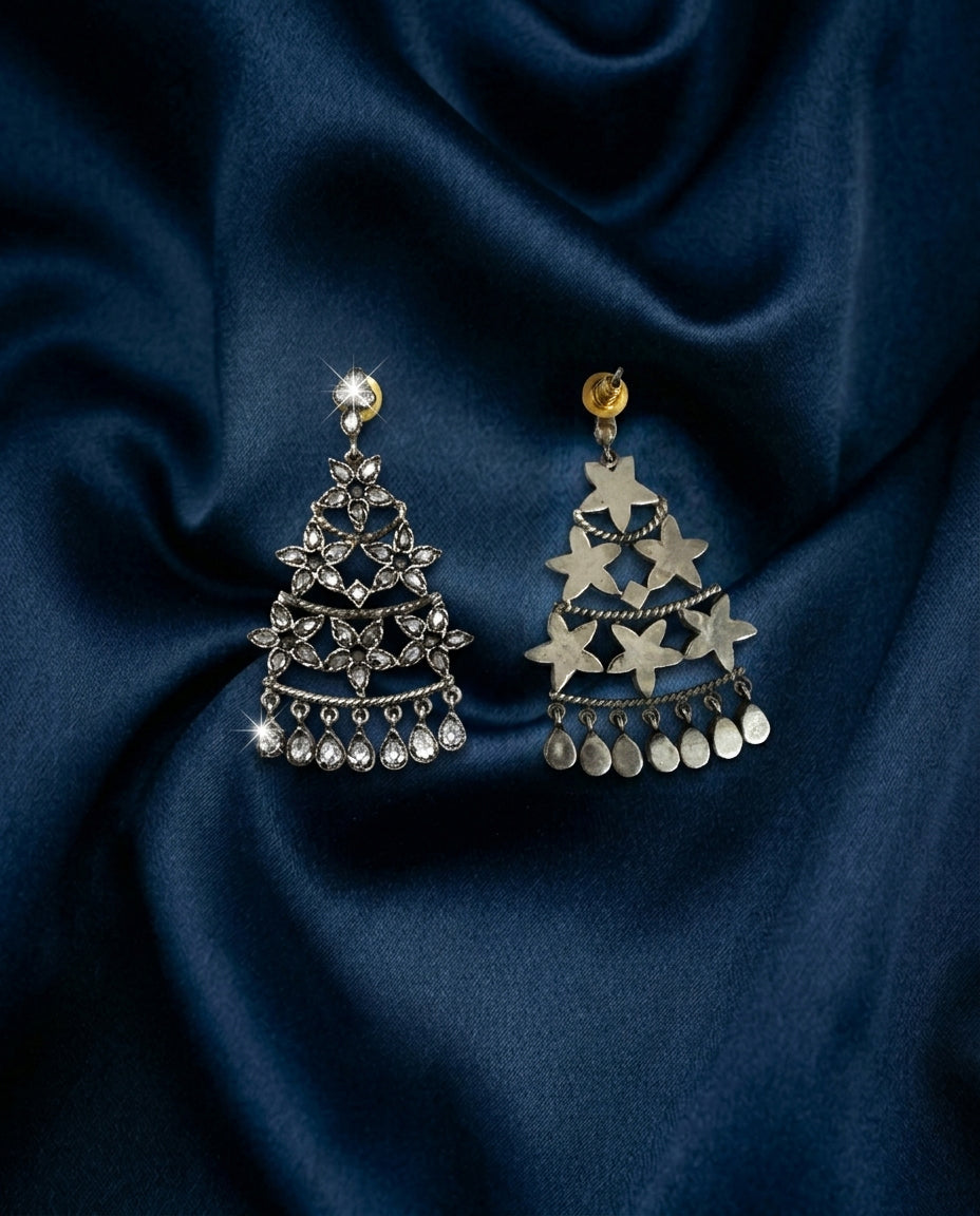 Flower Tower Earrings