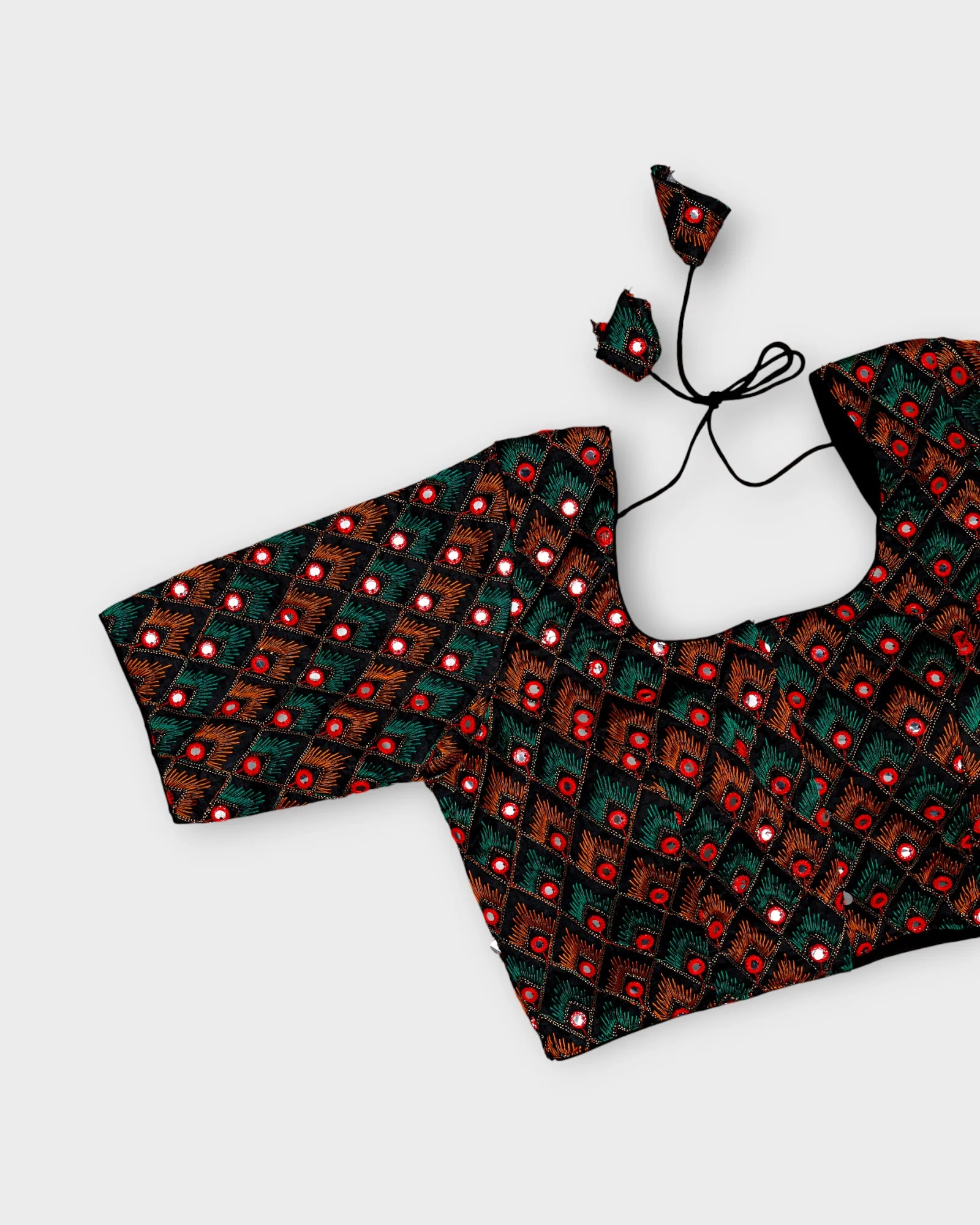 Raw Silk Modern Fit Readymade Blouse