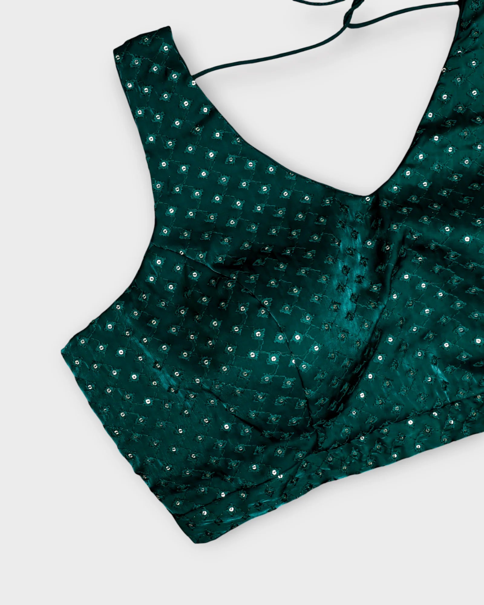 Silk V Neck Blouse Tradition Meets Modern Comfort