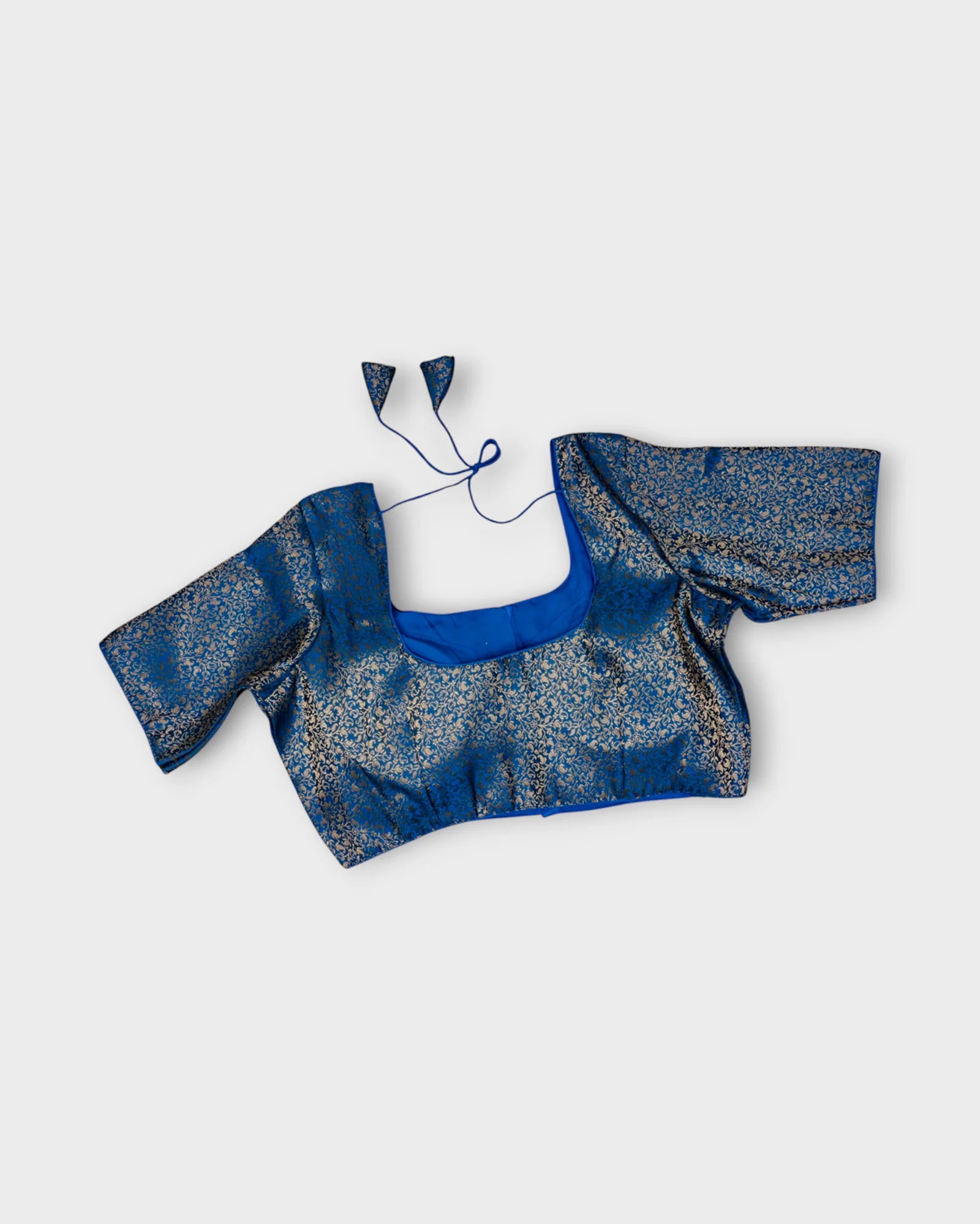 Banarasi Silk Back Design Readymade Blouse