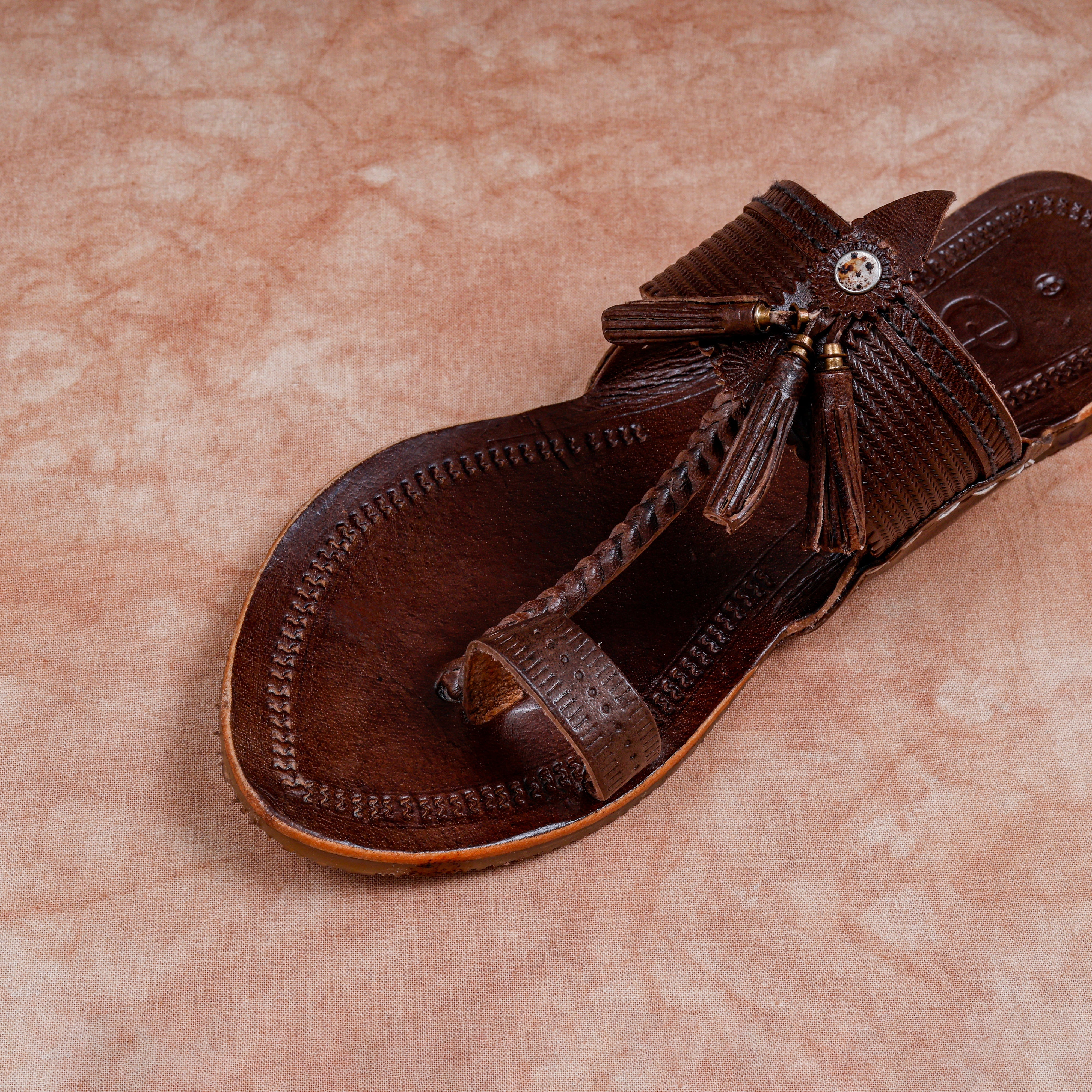 Brown Premium Kolhapuri Chappal