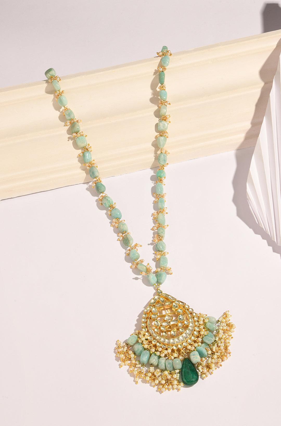 Turquoise Treasure Necklace - Dyulokha