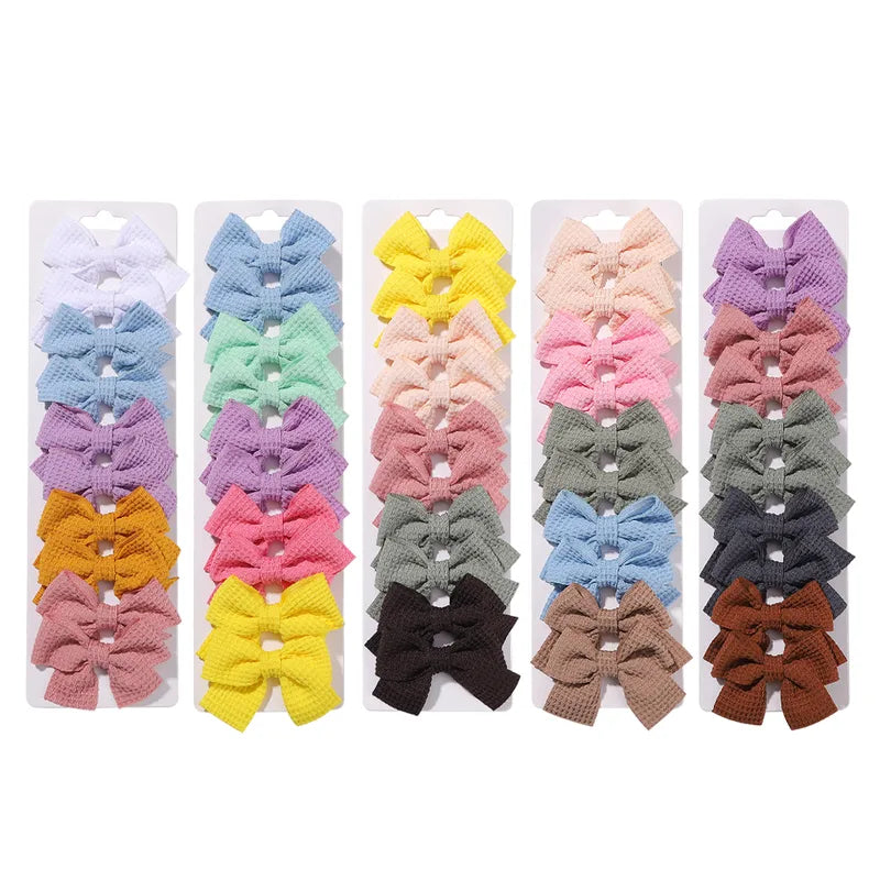 Multicolor Bow Knot Hair Clip for Girls