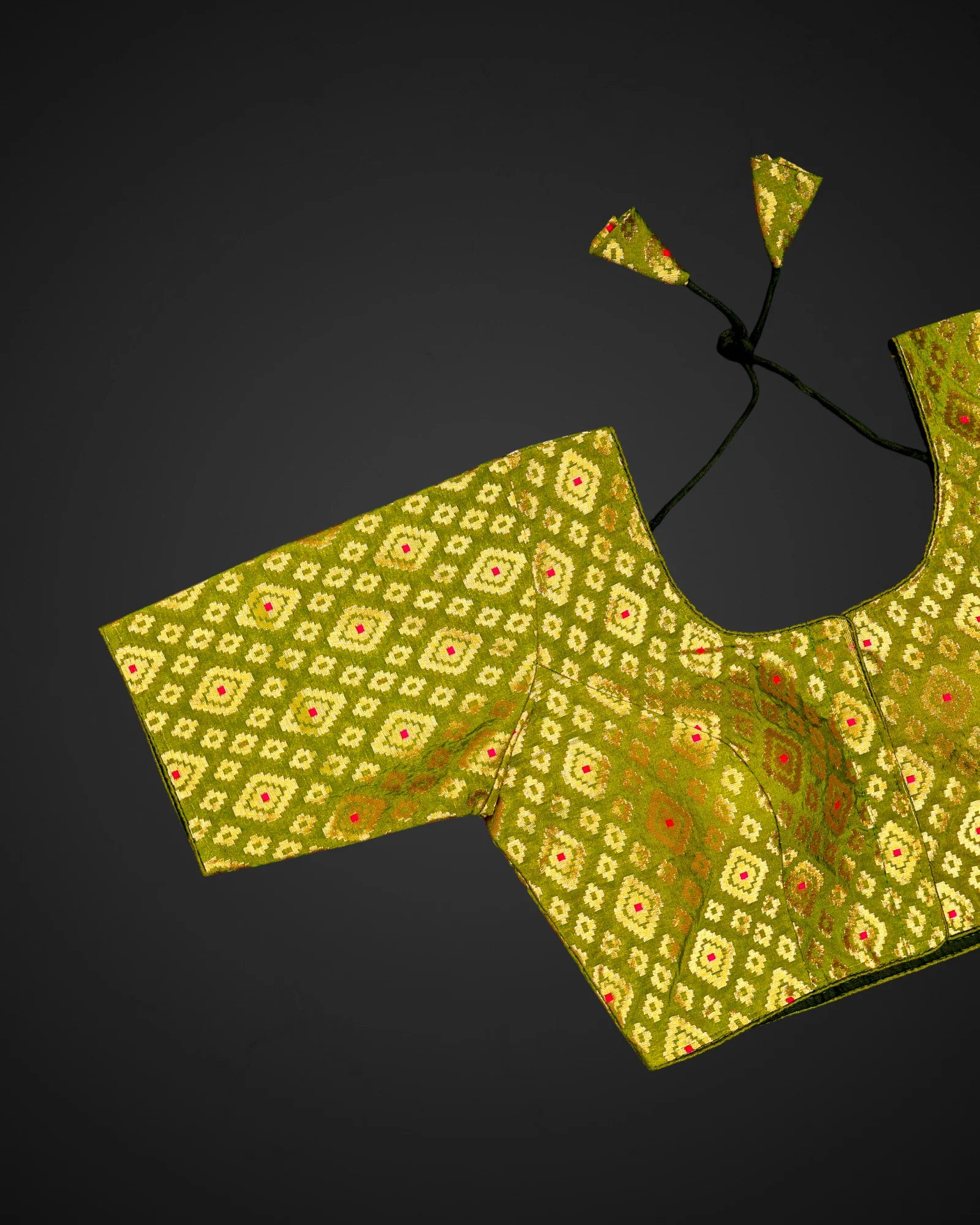 Banaras Jacquard Silk Readymade Blouse