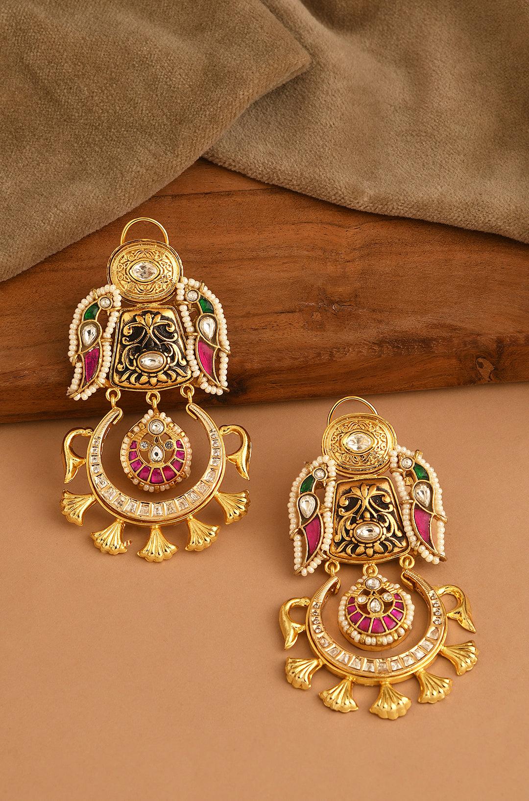 Golden Sun Bespoke Earrings - Dyulokha