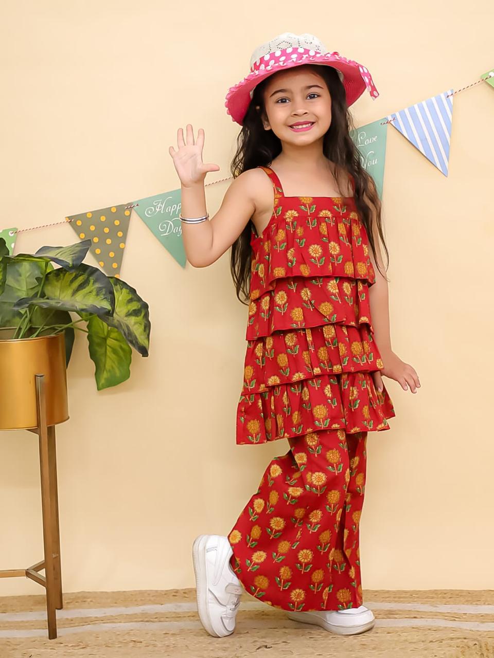 Floral Ruffle Dress