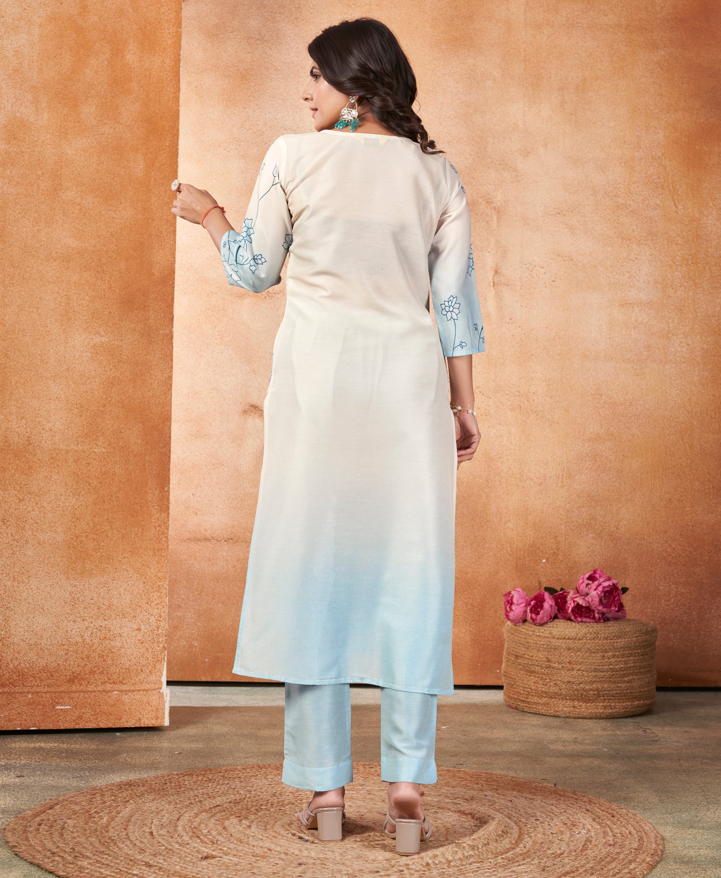 Cotton Printed Kurta Set