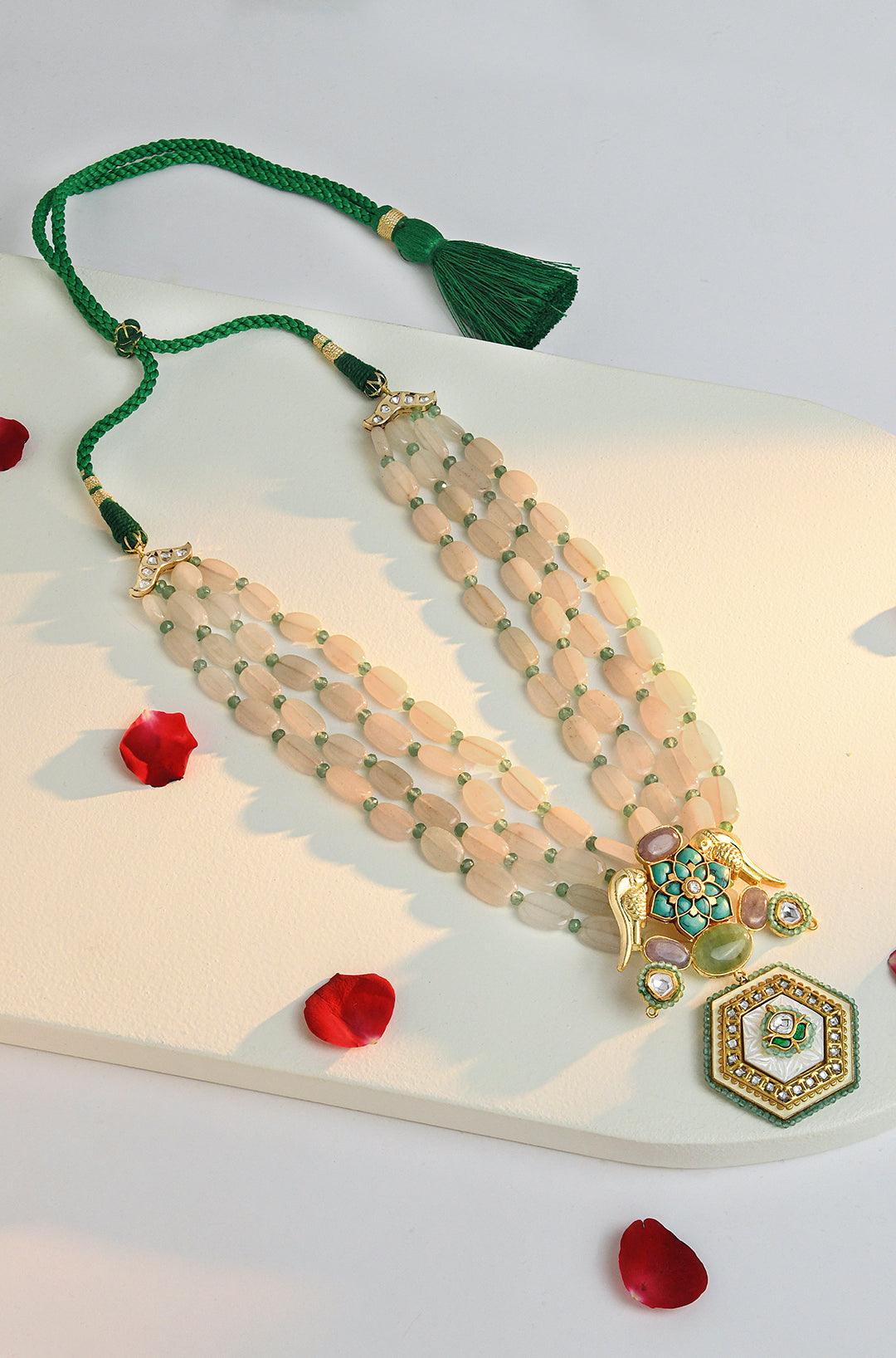 Cheerful Elegance Multicolor Necklace - Dyulokha