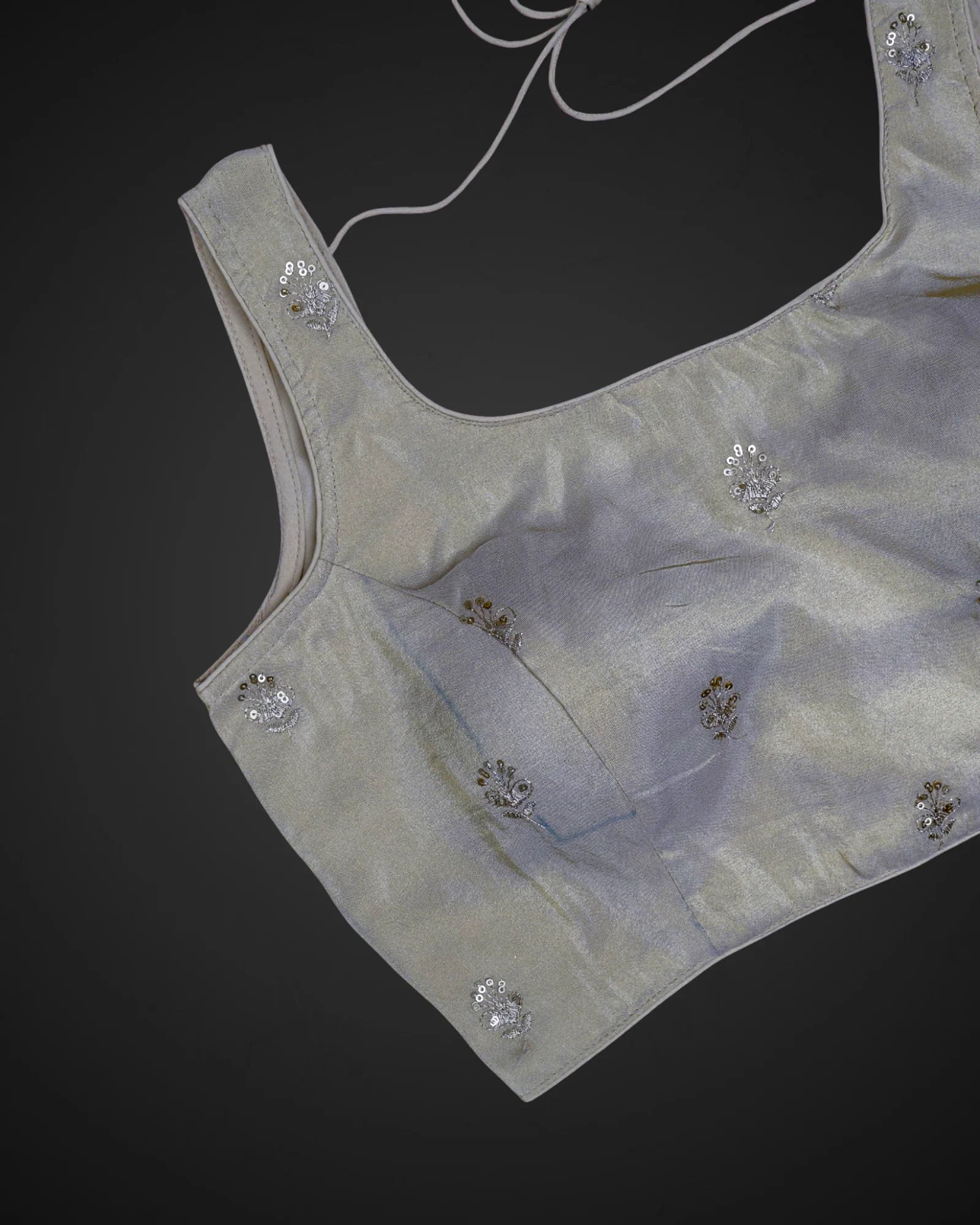 Cotton U Neck Blouse