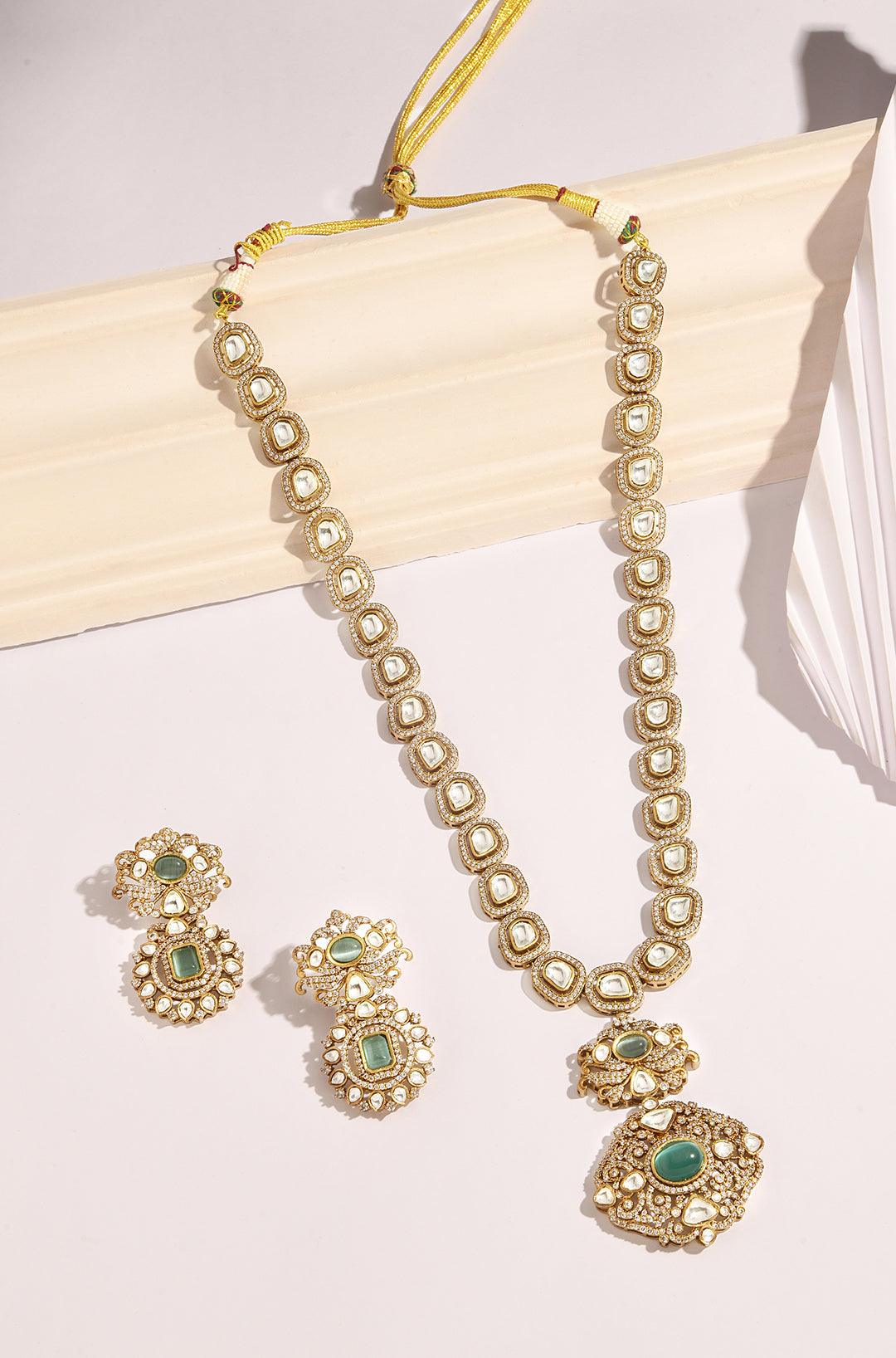 Elegant Mint Victorian Splendor Set - Dyulokha