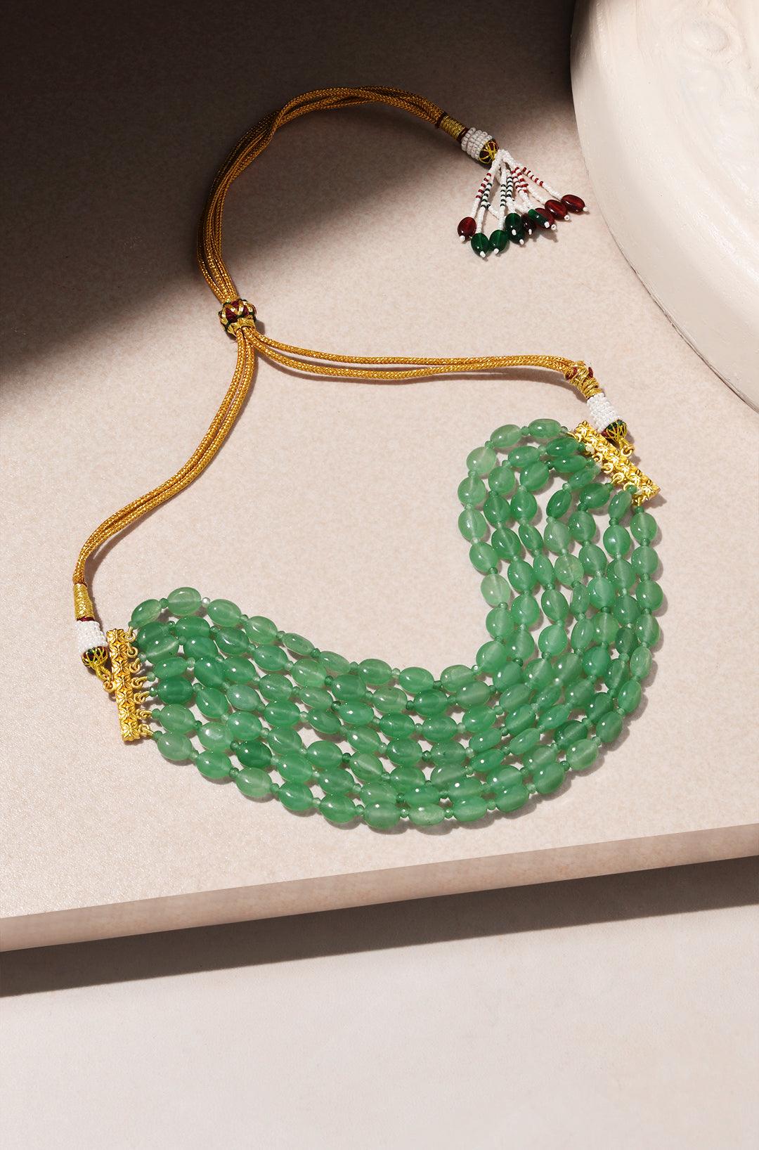 Minty Fresh Choker Necklace - Dyulokha