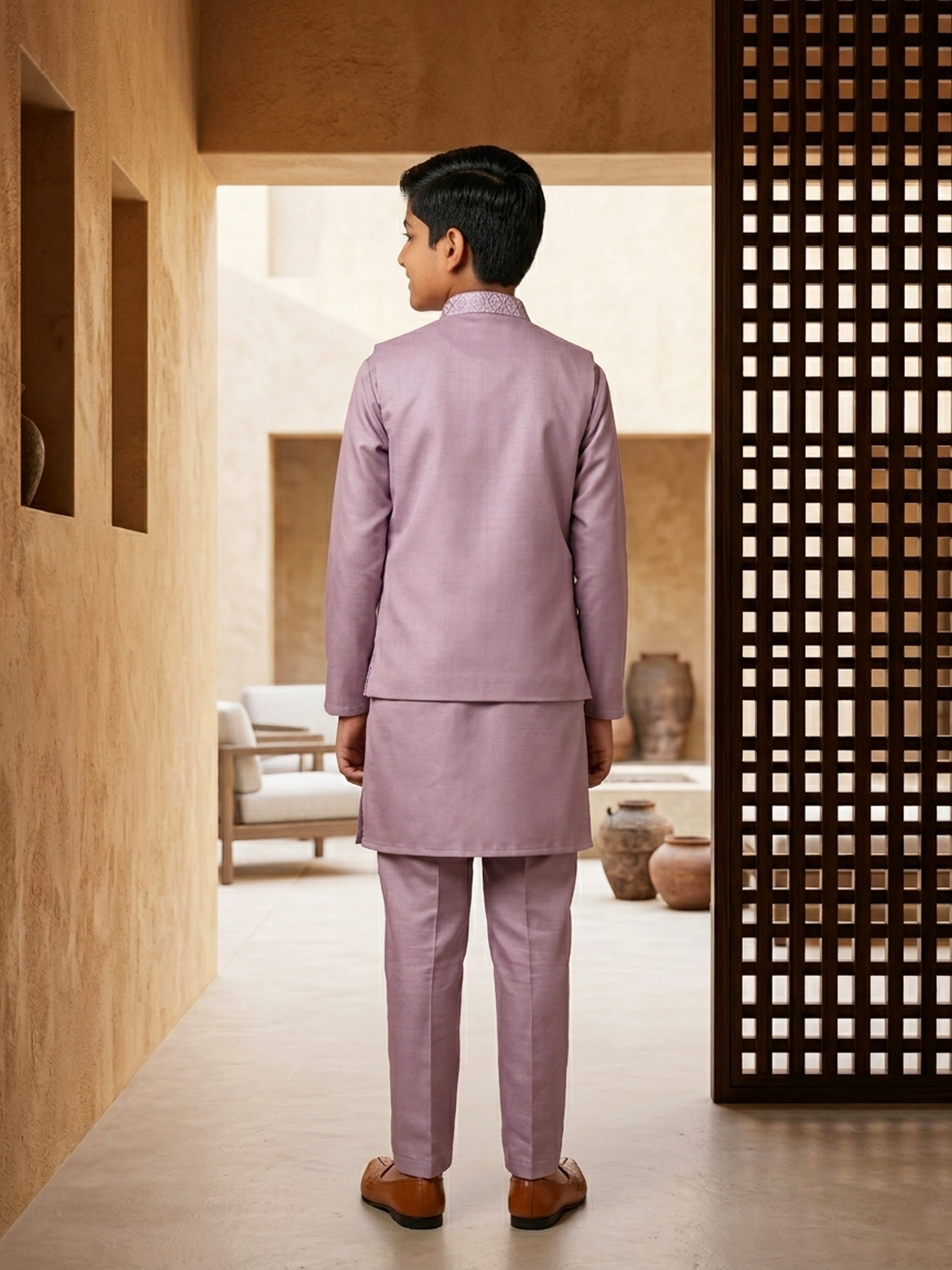Unveil tradition with the Embroidered Modi Suits