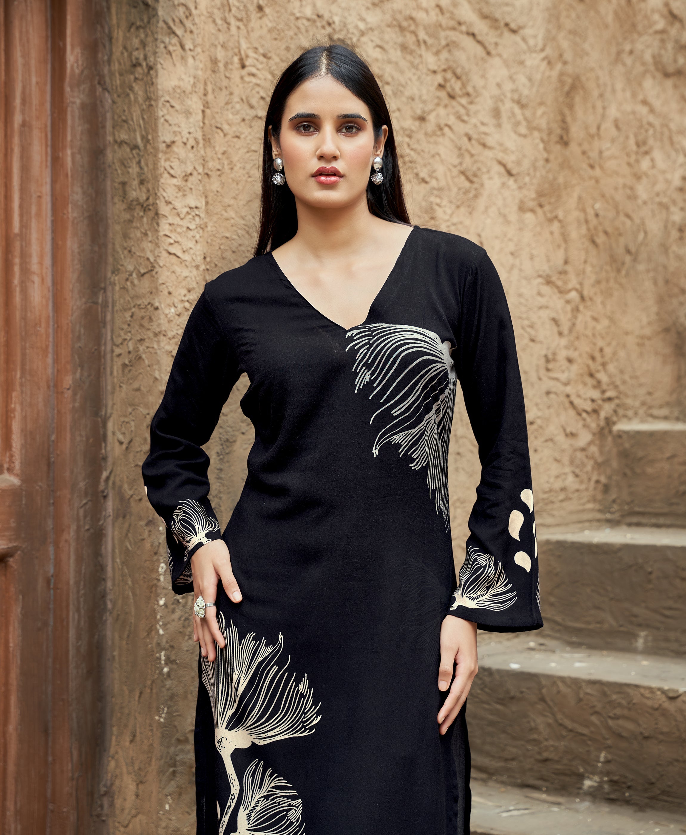 Multicolor Cotton Printed Kurta Set