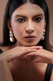 Polki Sparkle Earrings - Dyulokha