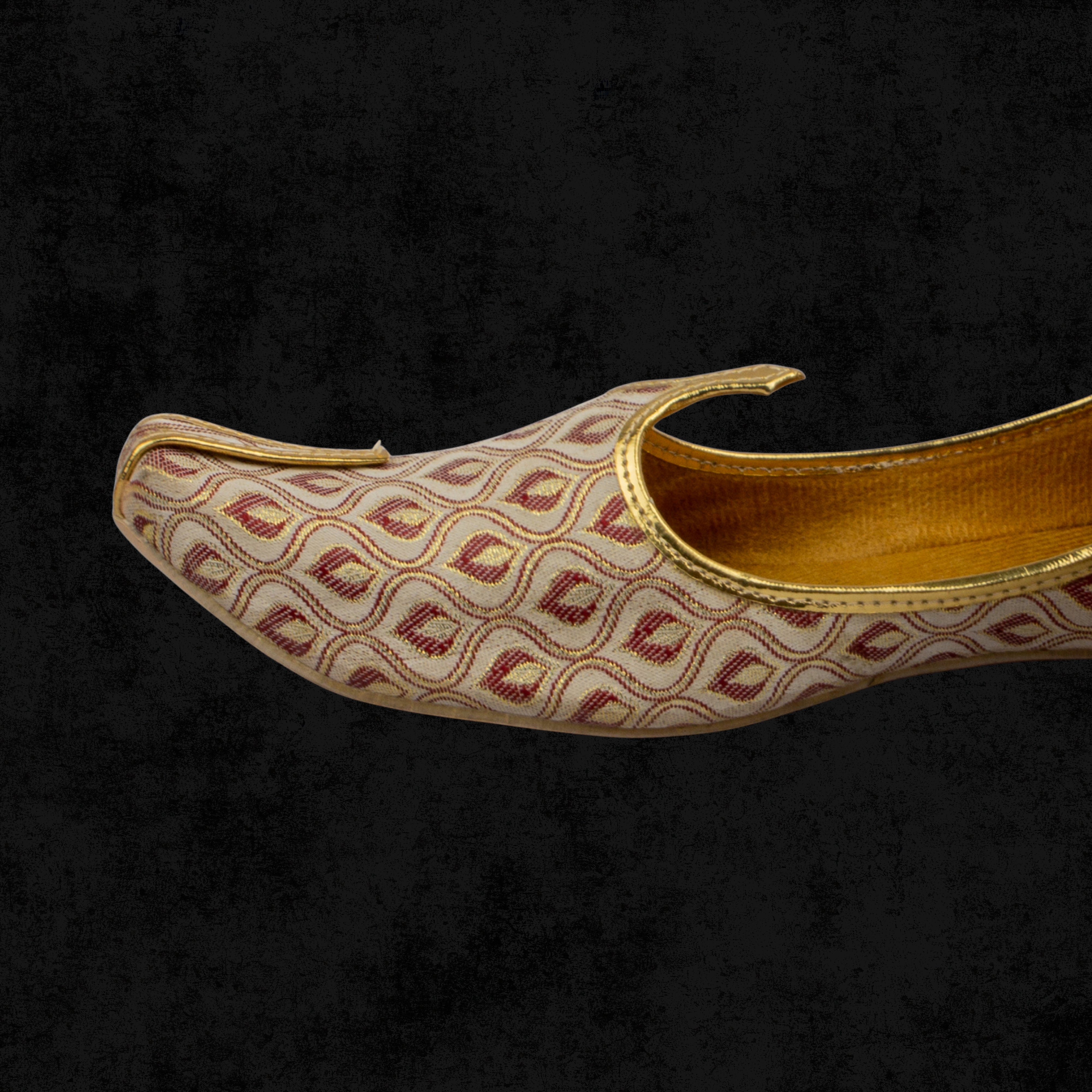 Light Grey Artisan Comfortable Mojaris