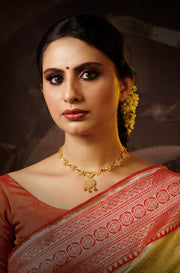 Navratan Splendor Vibrant Gemstone Necklace - Dyulokha