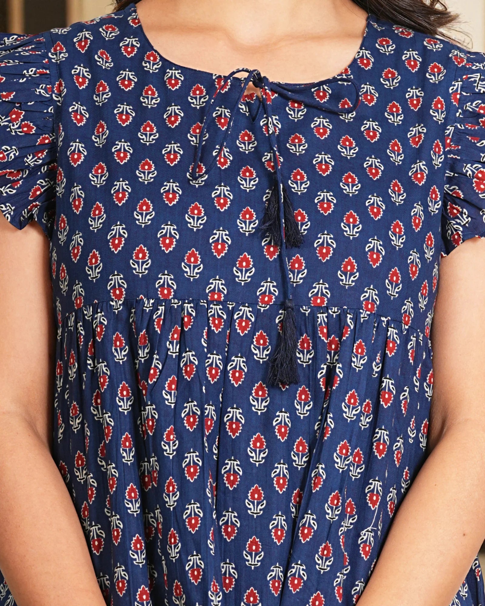 Floral Printed Cotton Dupatta