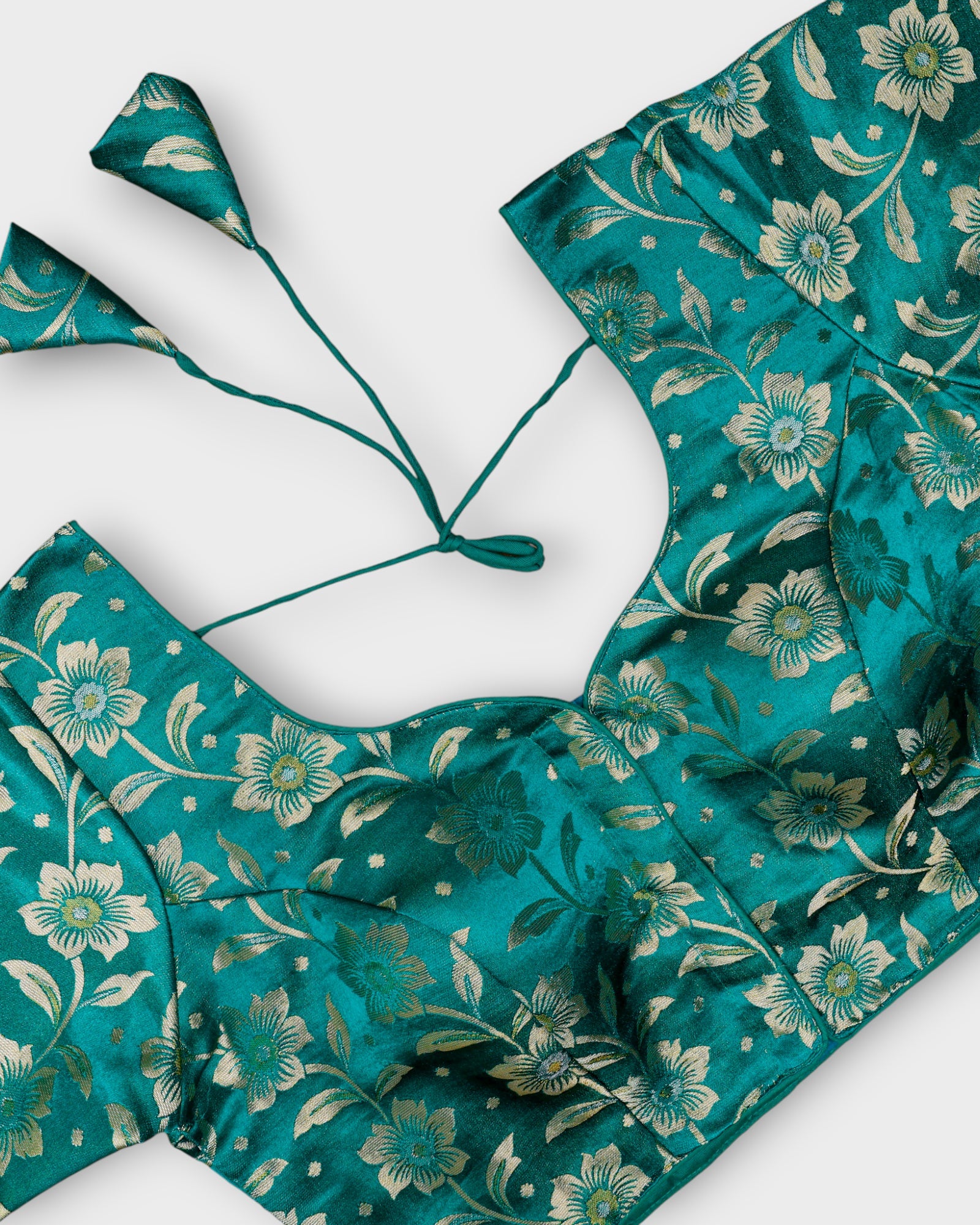 Dola Silk Woven Readymade Blouse