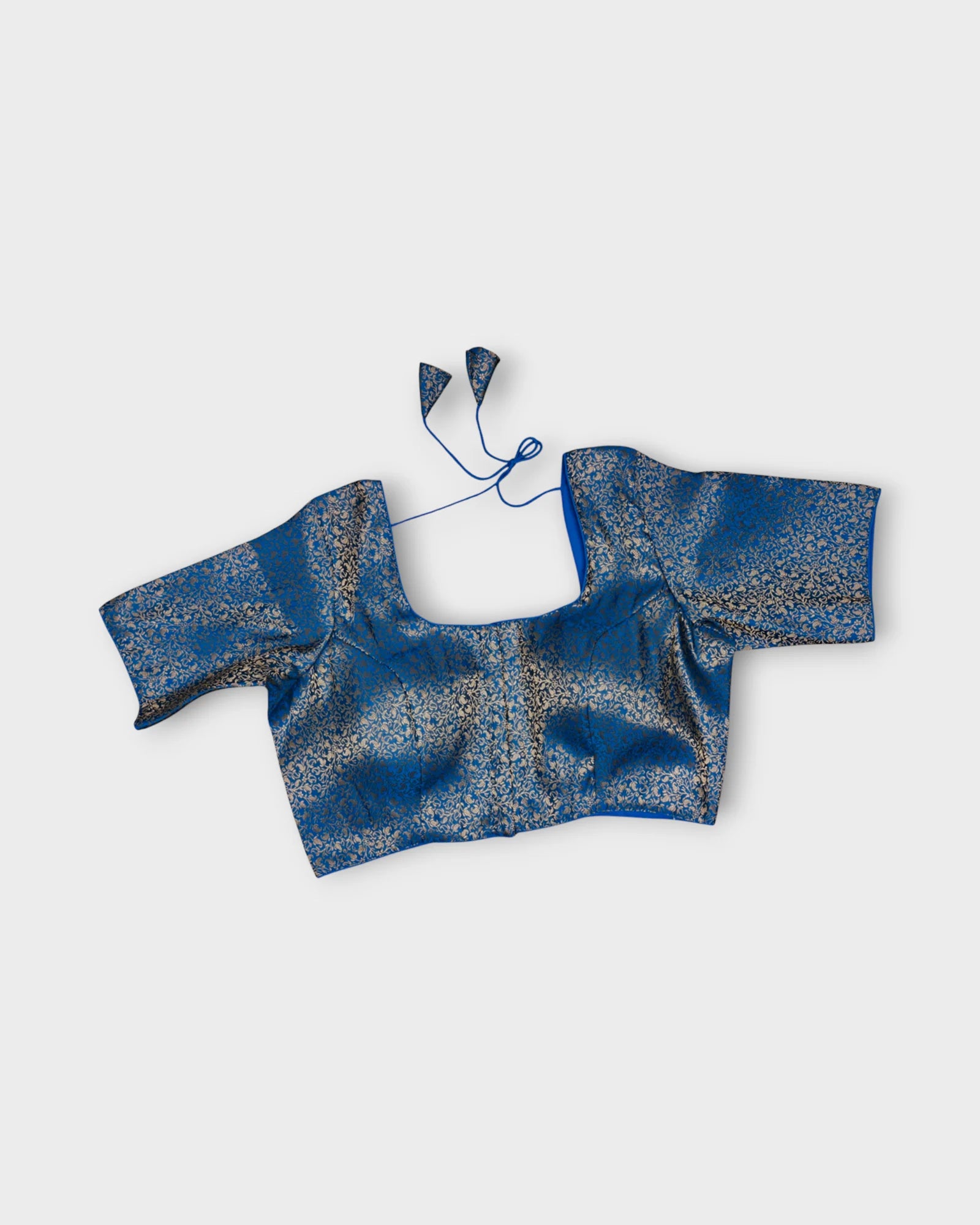 Banarasi Silk Back Design Readymade Blouse