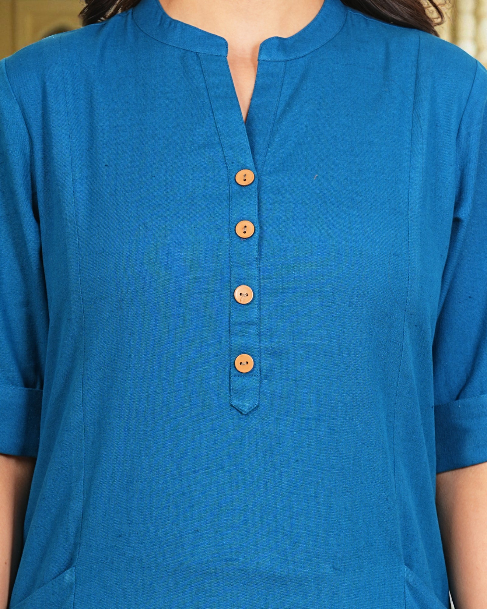 Modern Cotton Embroidered Kurta Set