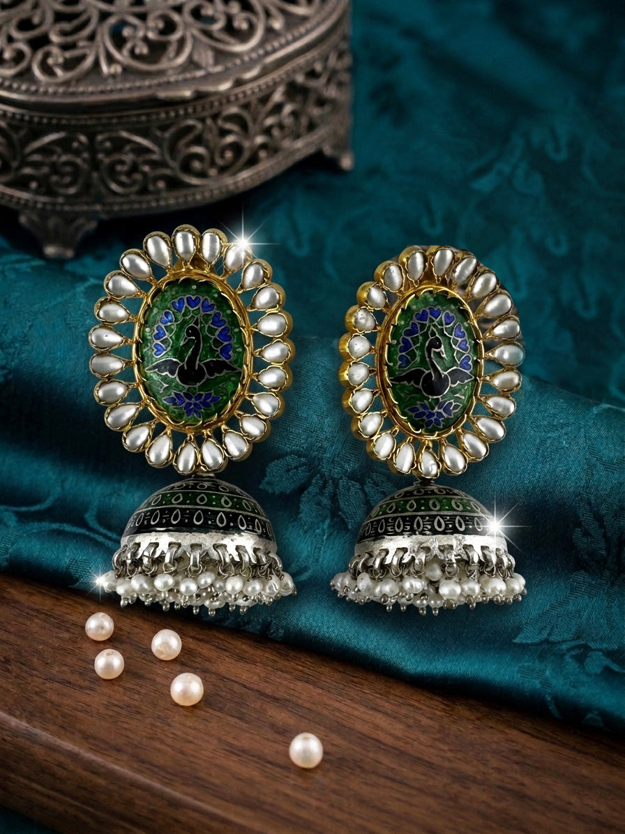 Heritage Gleam Jhumkas